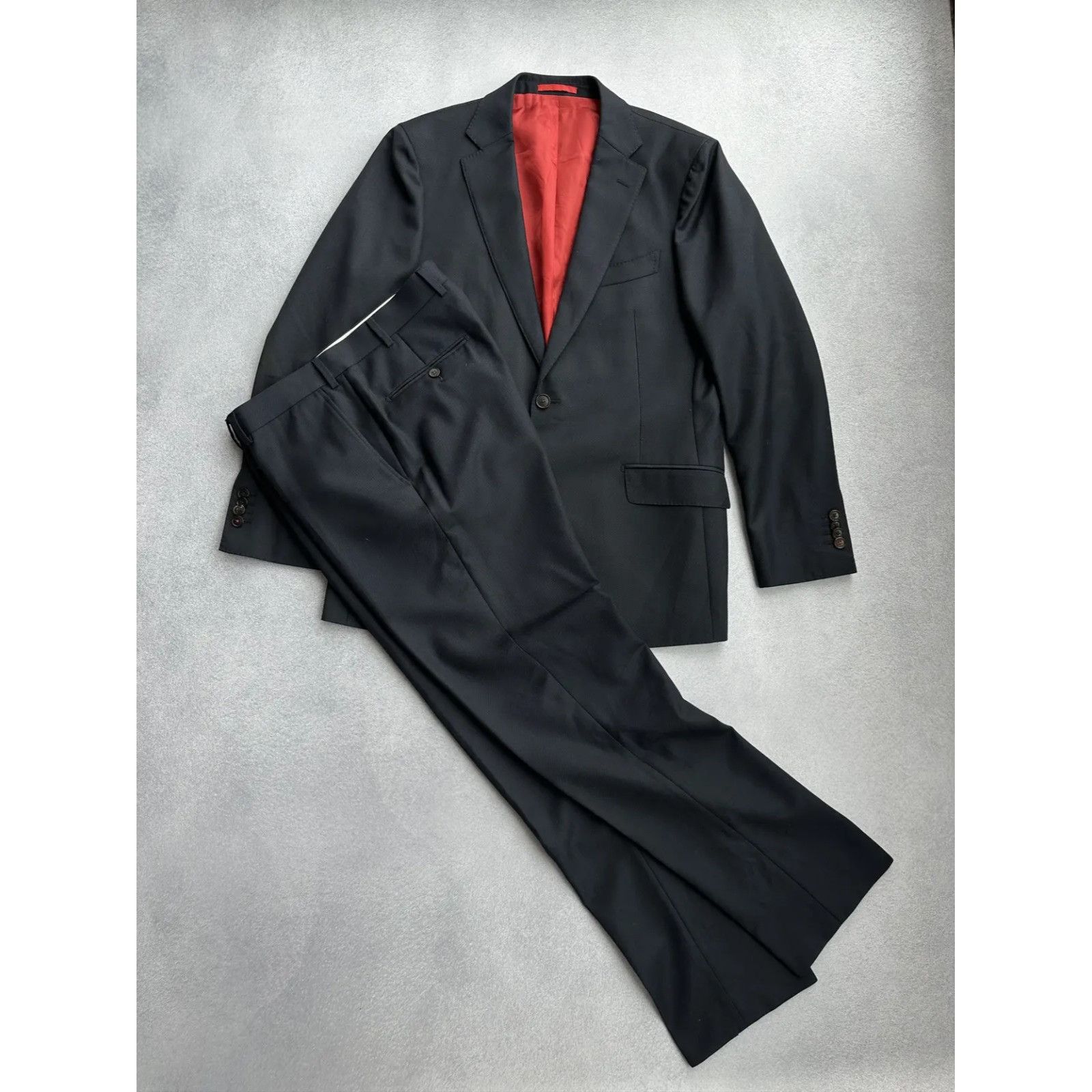Suitsupply VTG SuitSupply Navy Sienna Man Classic Luxury Suit Sz 50 Size 50L - 1 Thumbnail