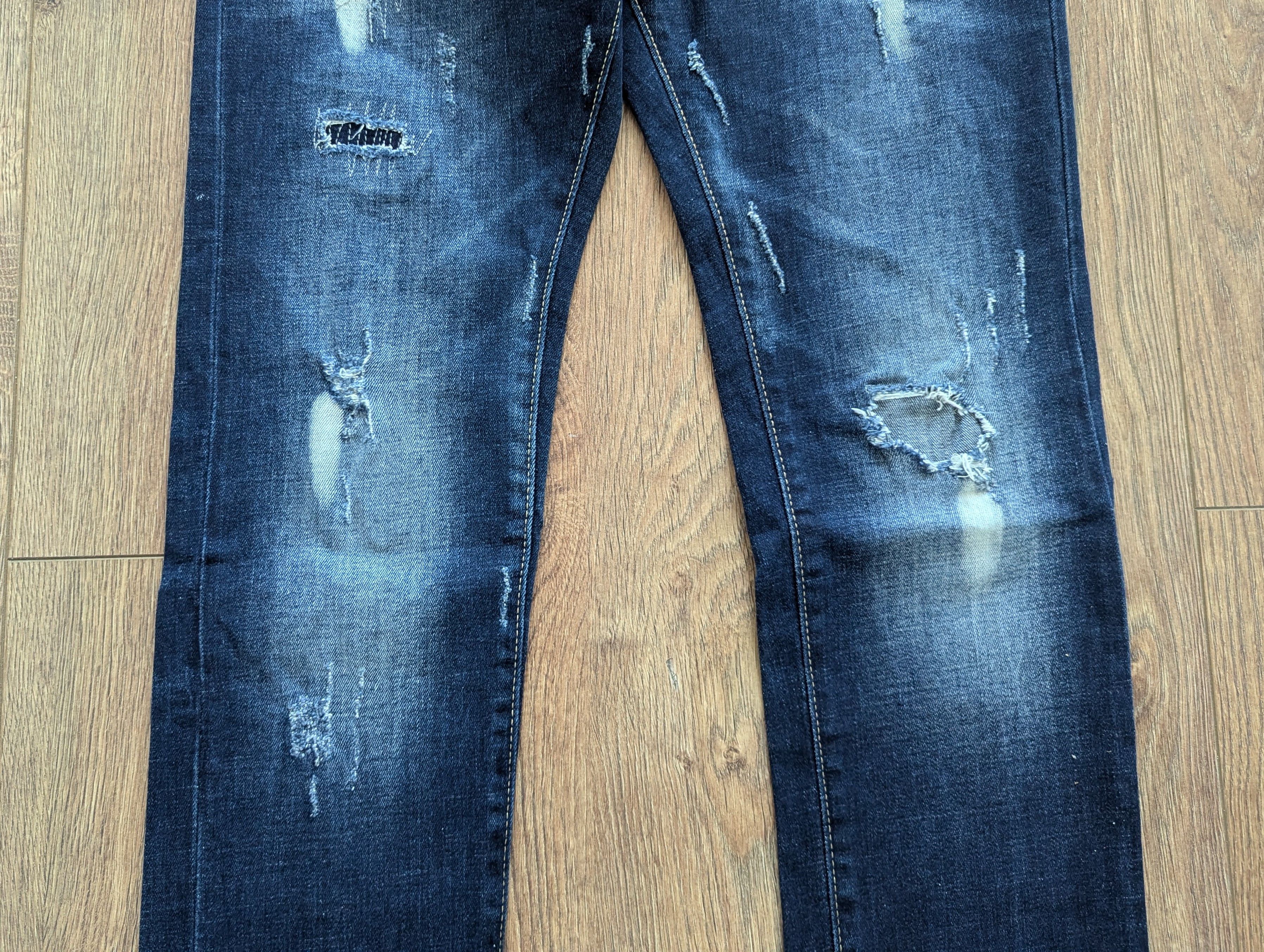 Dsquared2 Dsquared2 Blue Distressed Kenny Twist Men's Made In Italy Size US 28 / EU 44 - 9 Thumbnail
