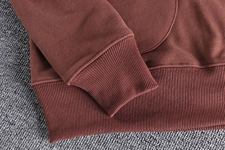 Japanese Brand × Vintage Red Velvet Thickening Half Zipper Hoodie Jacket Size US M / EU 48-50 / 2 - 8 Thumbnail