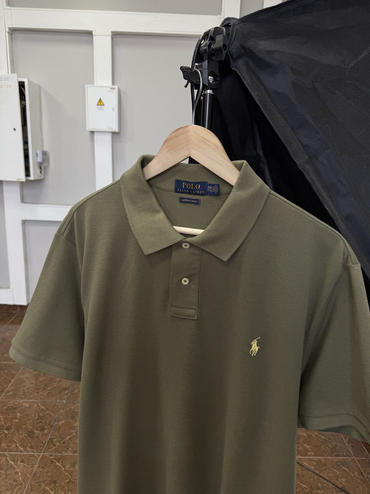Polo Ralph Lauren 🇺🇸 Polo Ralph Lauren Custom Slim Fit Polo T-Shirt Rare Retro Size US XXL / EU 58 / 5 - 1 Thumbnail