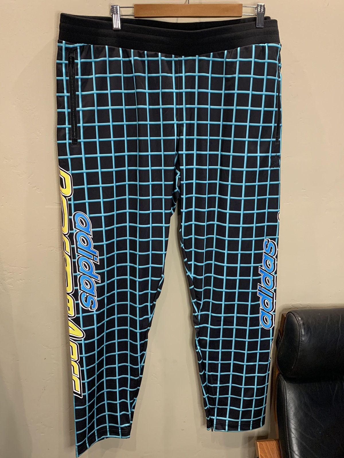 image of New Jeremy Scott X Adidas Performance Pants - 2Xl in Black, Men's (Size 40)