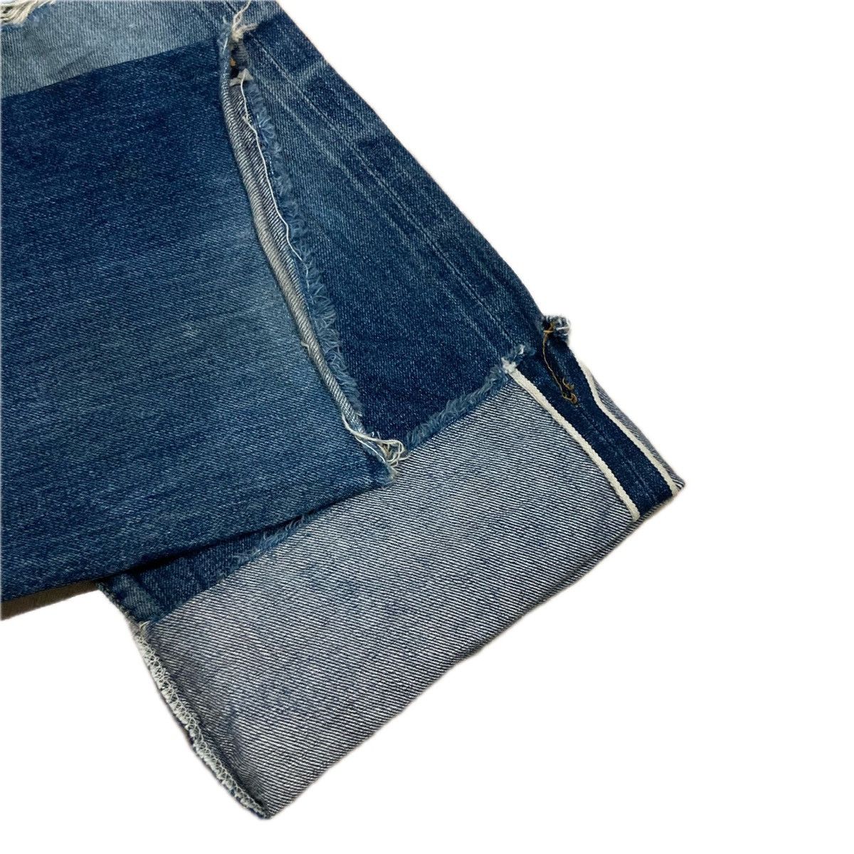 VINTAGE 30x34 LEVI’S BIG E 501XX SELVEDGE DISTRESSED JEANS
