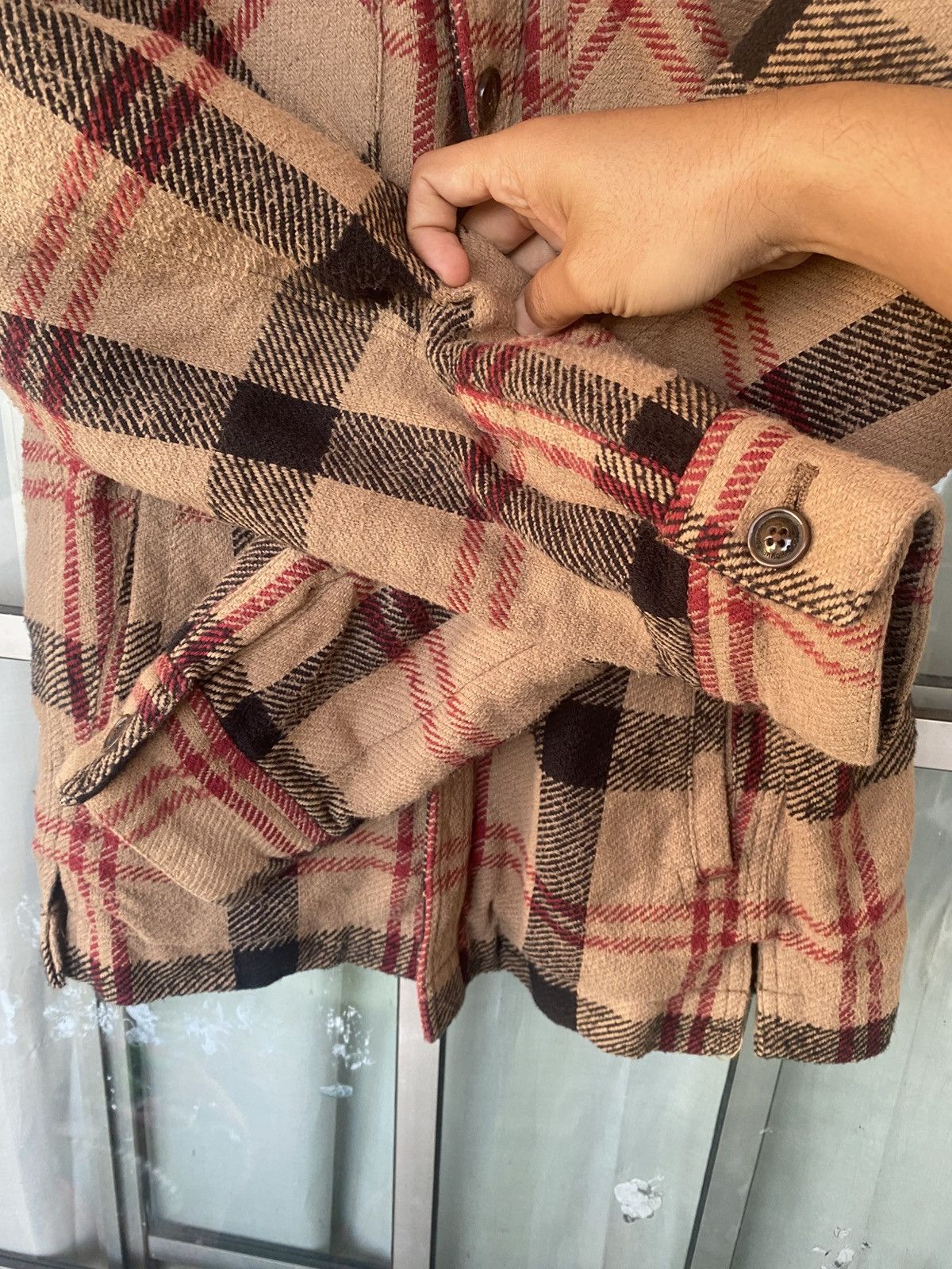 Japanese Brand 291295 Homme Blanket Jacket Size US M / EU 48-50 / 2 - 6 Thumbnail