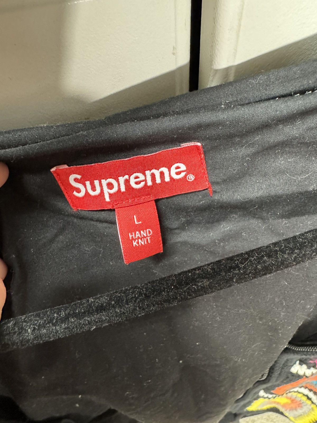 Supreme Supreme knit zip up Size US L / EU 52-54 / 3 - 6 Thumbnail