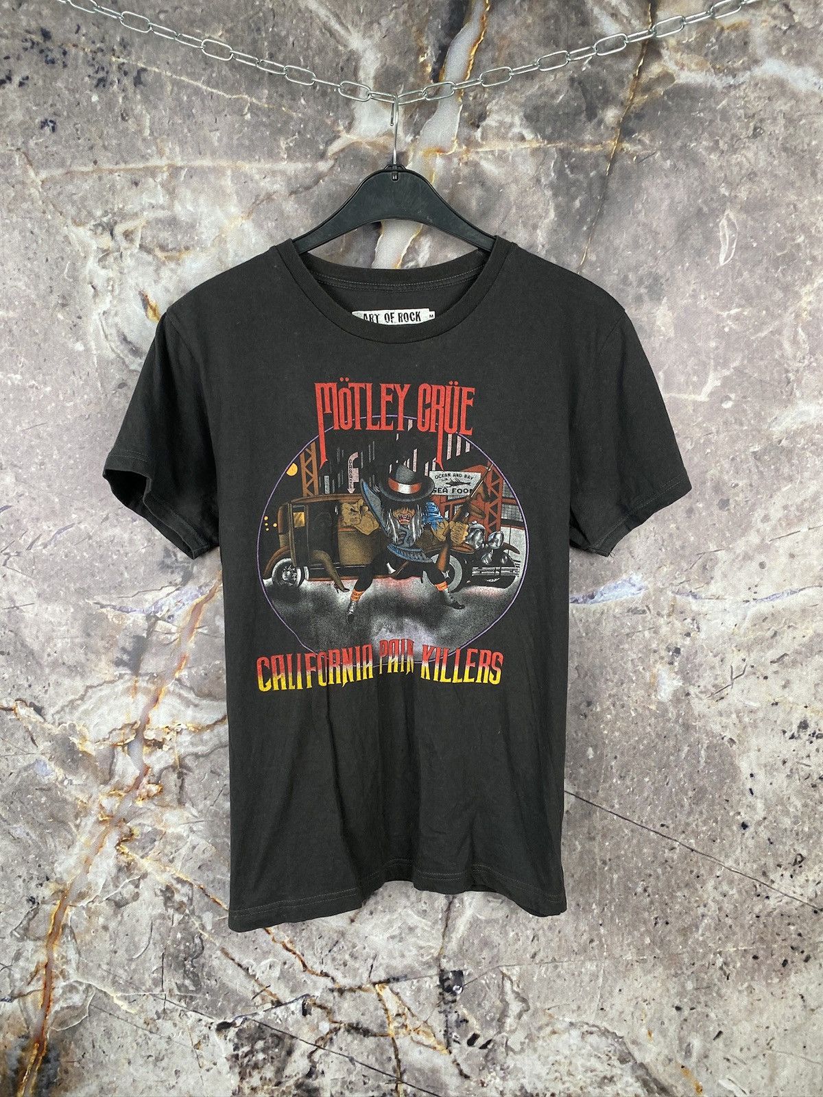 Vintage Motley Crue California Pain Killers T-Shirt Size Medium Size US M / EU 48-50 / 2 - 1 Thumbnail
