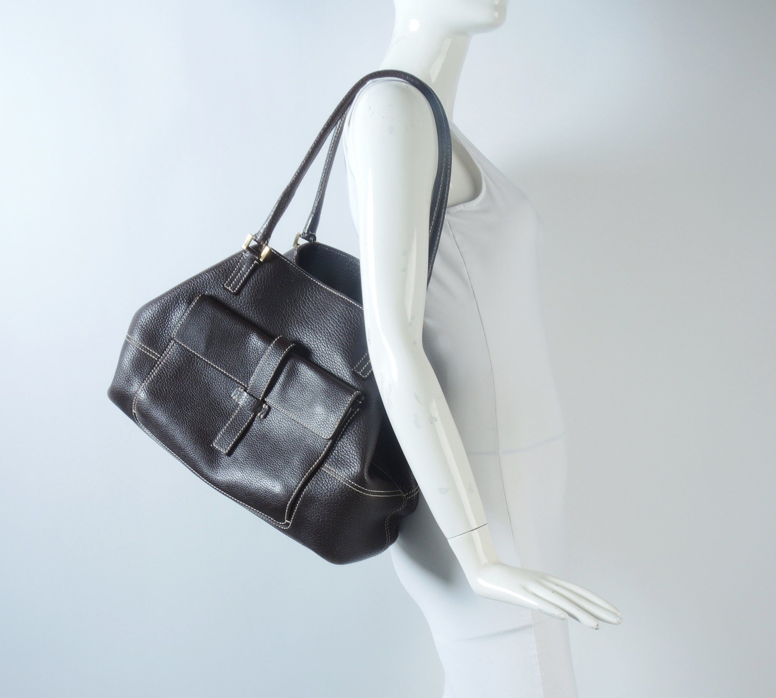 Loro Piana o1smst1ft0424 Size: OS / Shoulder Bags in Brown Size ONE SIZE - 9 Thumbnail