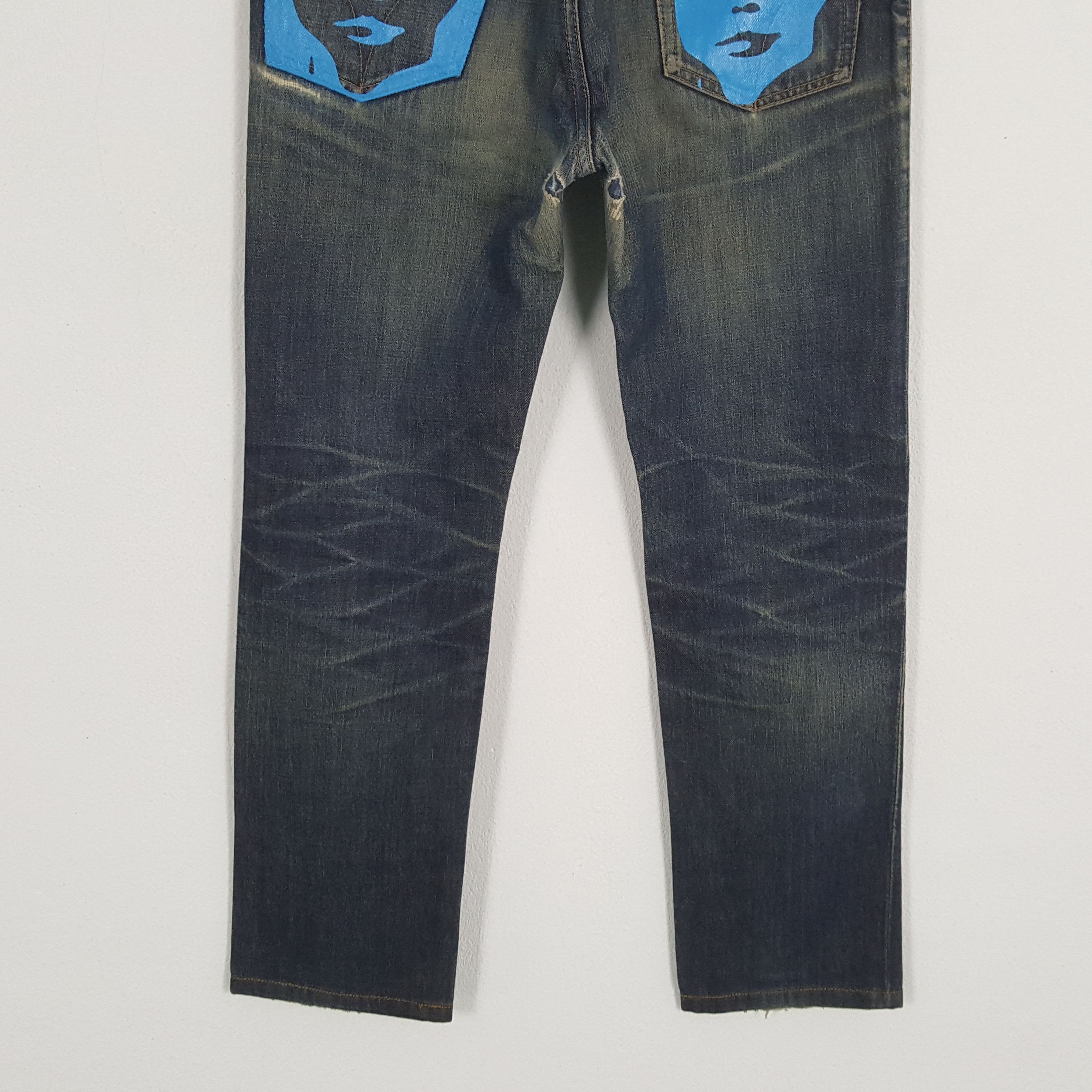 Hysteric Glamour × Japanese Brand × Vintage HYSTERIC GLAMOUR Japanese Brand Streetwear Custom Jeans Size US 29 - 3 Thumbnail