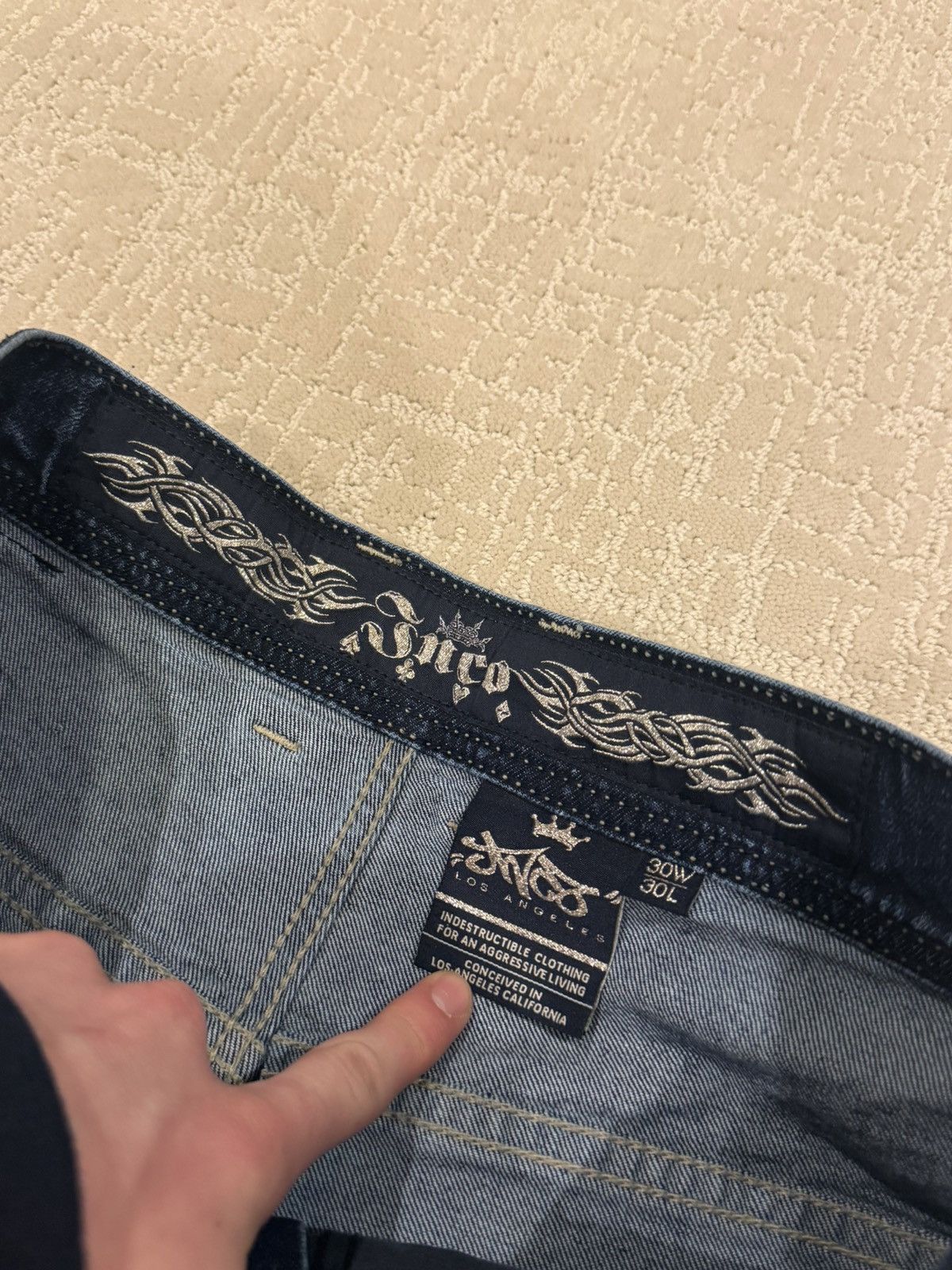 JNCO JNCO Gambler Jeans Size 30" / US 8 / IT 44 - 7 Thumbnail