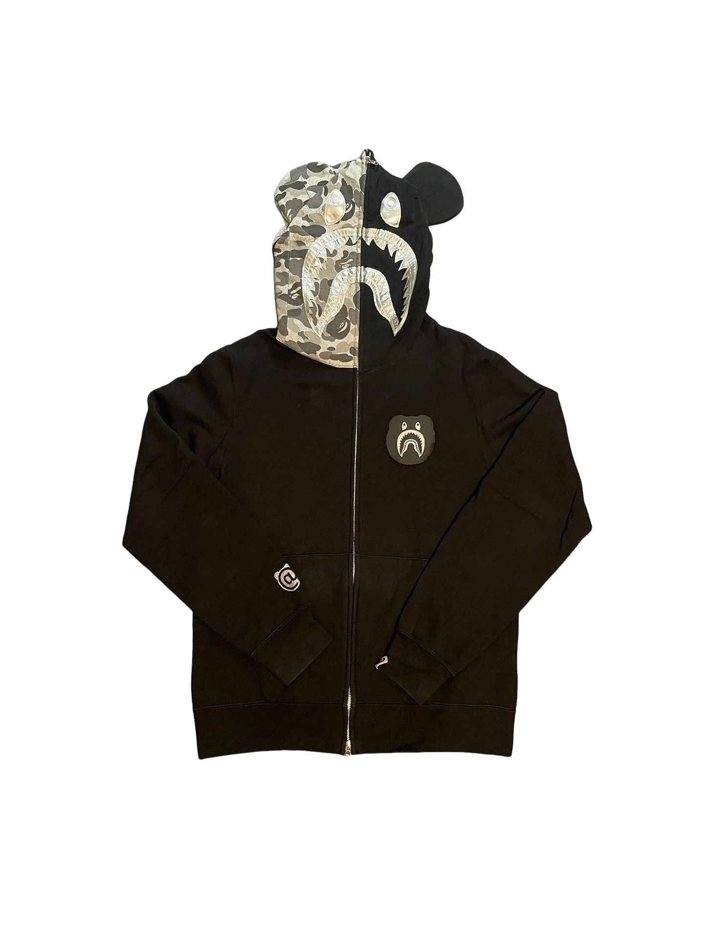 Bape A BATHING APE Shark Full Zip Hoodie Size M Size US M / EU 48-50 / 2 - 1 Thumbnail