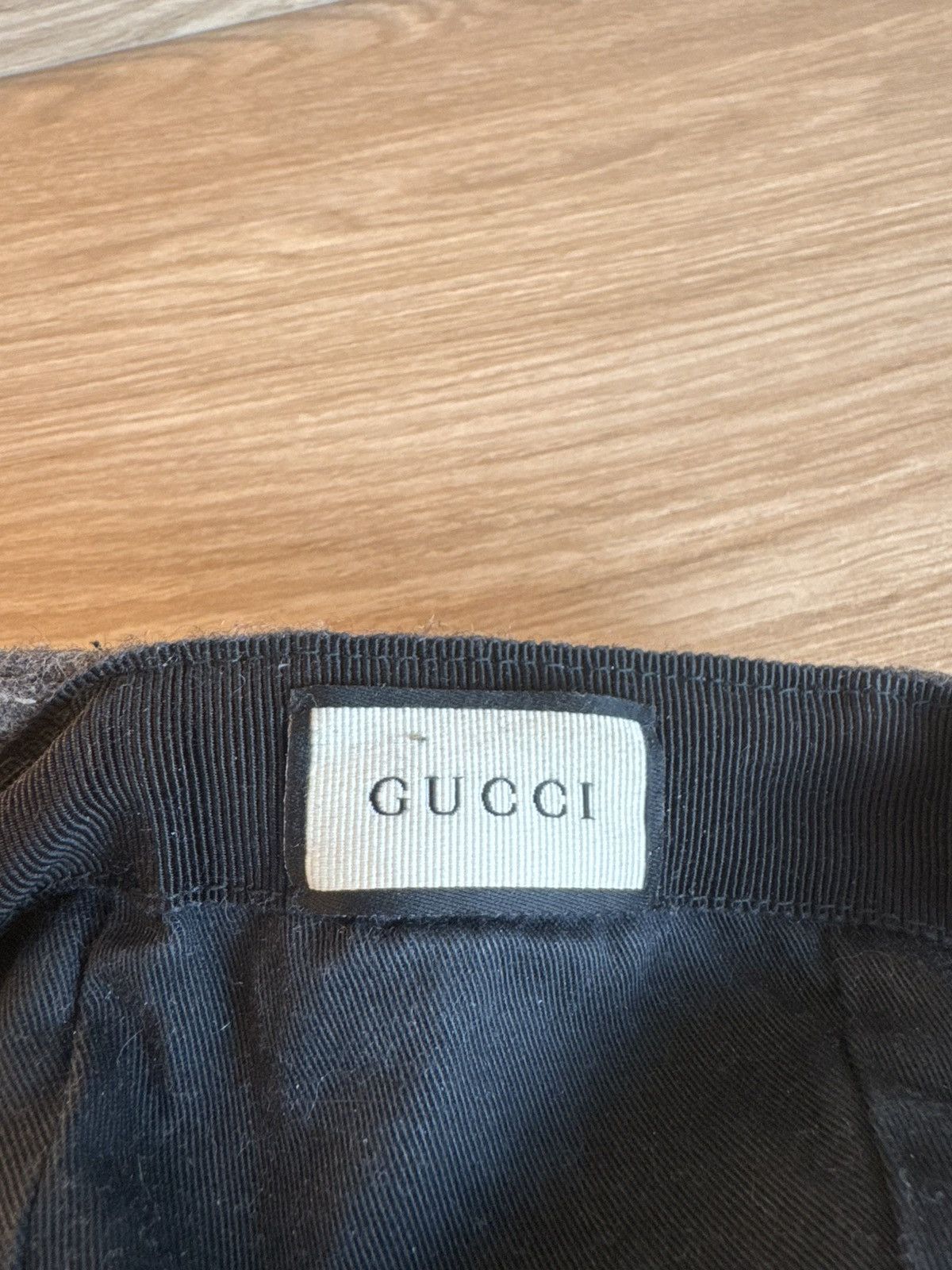 Gucci Authentic GUCCI Grey Wool Baseball Hats size M/58 Size ONE SIZE - 8 Thumbnail