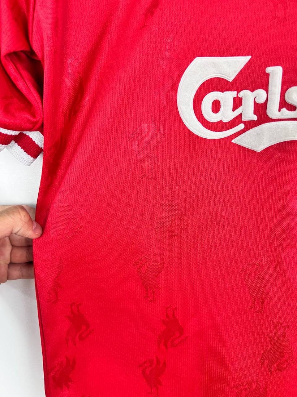 Reebok × Vintage Liverpool Reebok 1996 jersey t-shirts size 30/32 XS Size US XS / EU 42 / 0 - 7 Thumbnail