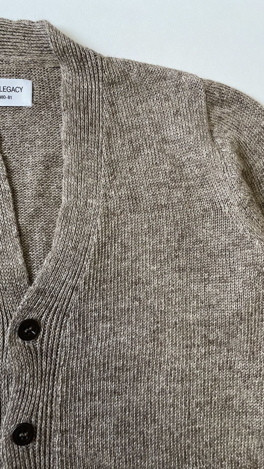 Our Legacy Late 2000s Marl Linen Cardigan Size US M / EU 48-50 / 2 - 6 Thumbnail
