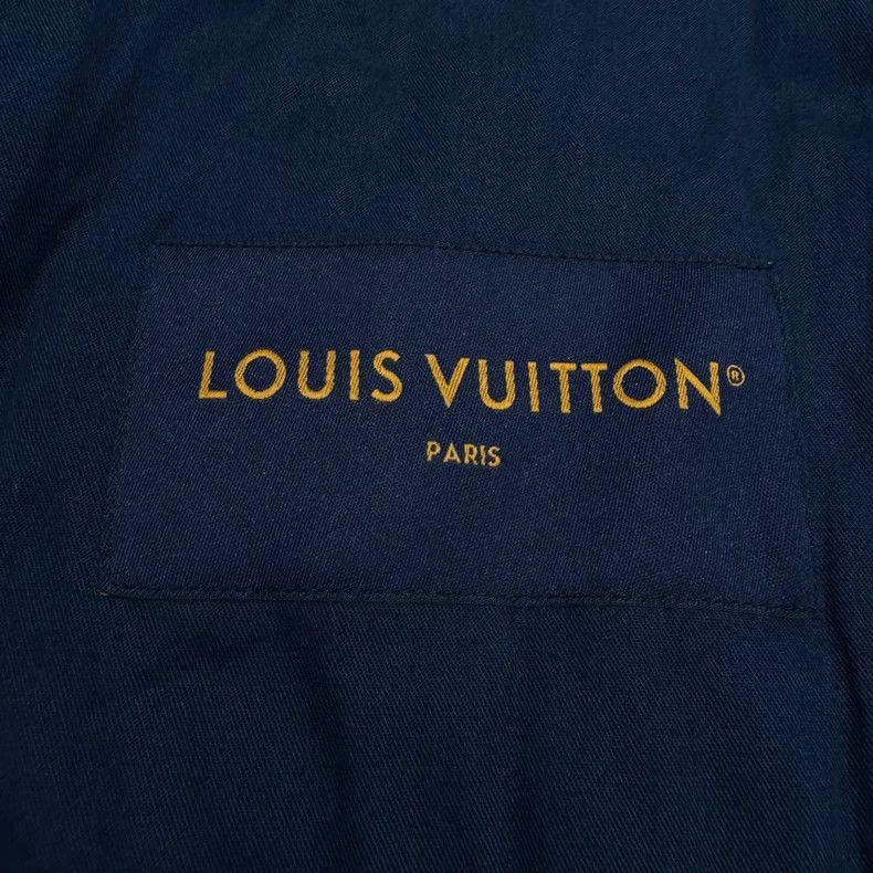 Louis Vuitton Louis Vuitton Denim Jacket with Prints -2505 Size US L / EU 52-54 / 3 - 3 Thumbnail