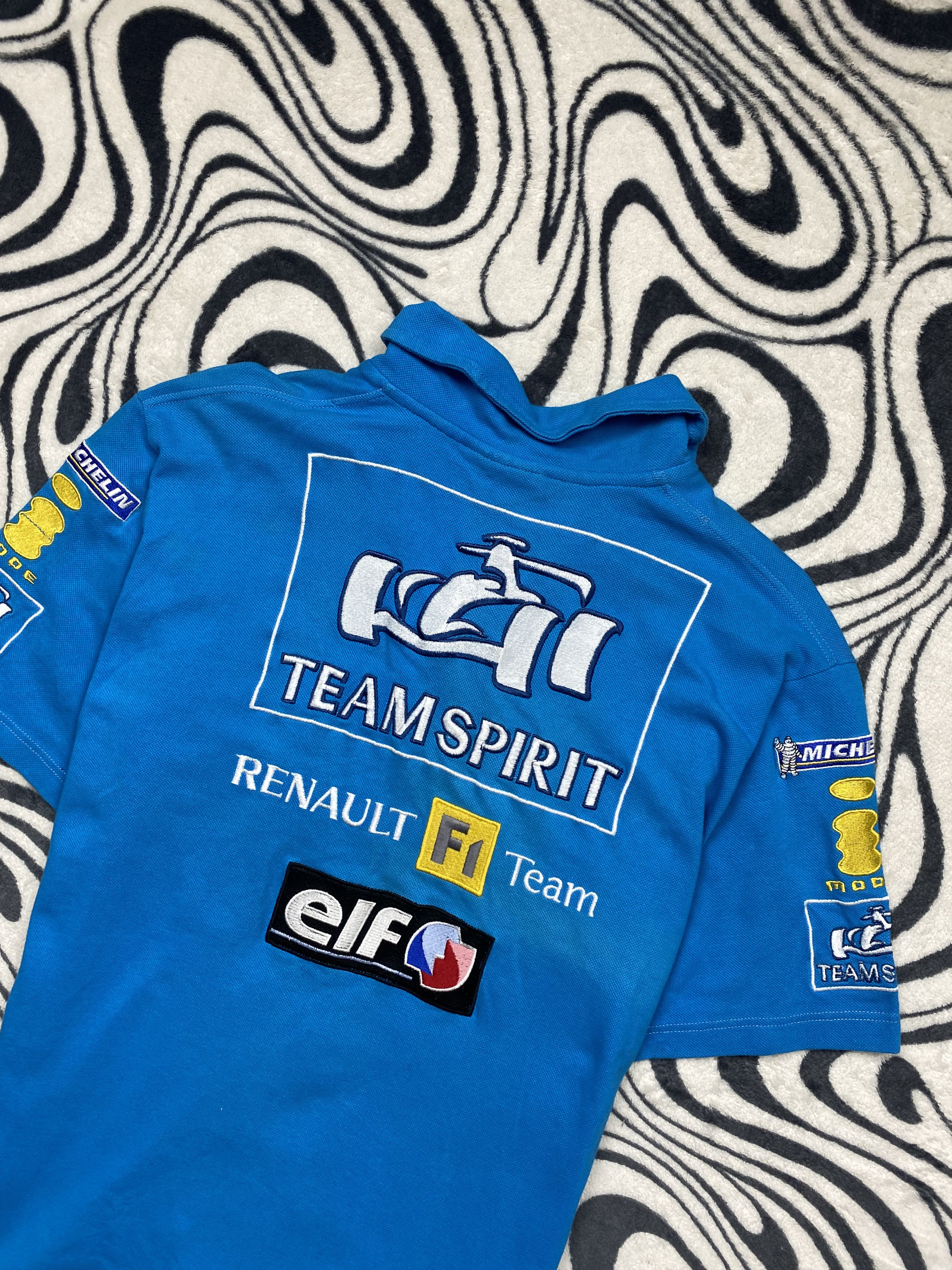 Formula 1 × Vintage Giancarlo Ficichella Vintage Renault F1 Team Polo Shirt Size US L / EU 52-54 / 3 - 6 Thumbnail