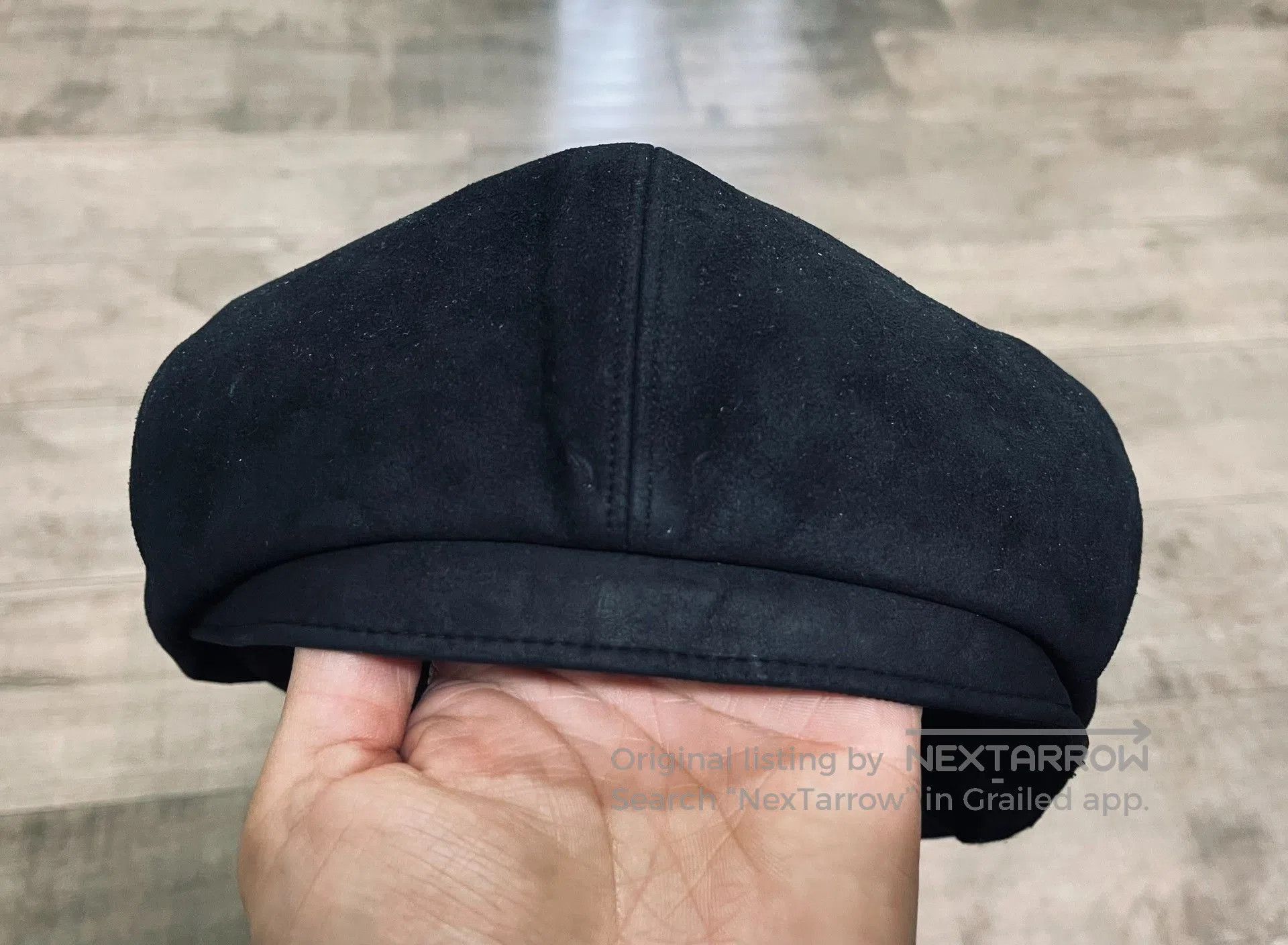 Porter Classic Porter Classic Leather Suede Casquette. Size ONE SIZE - 6 Thumbnail