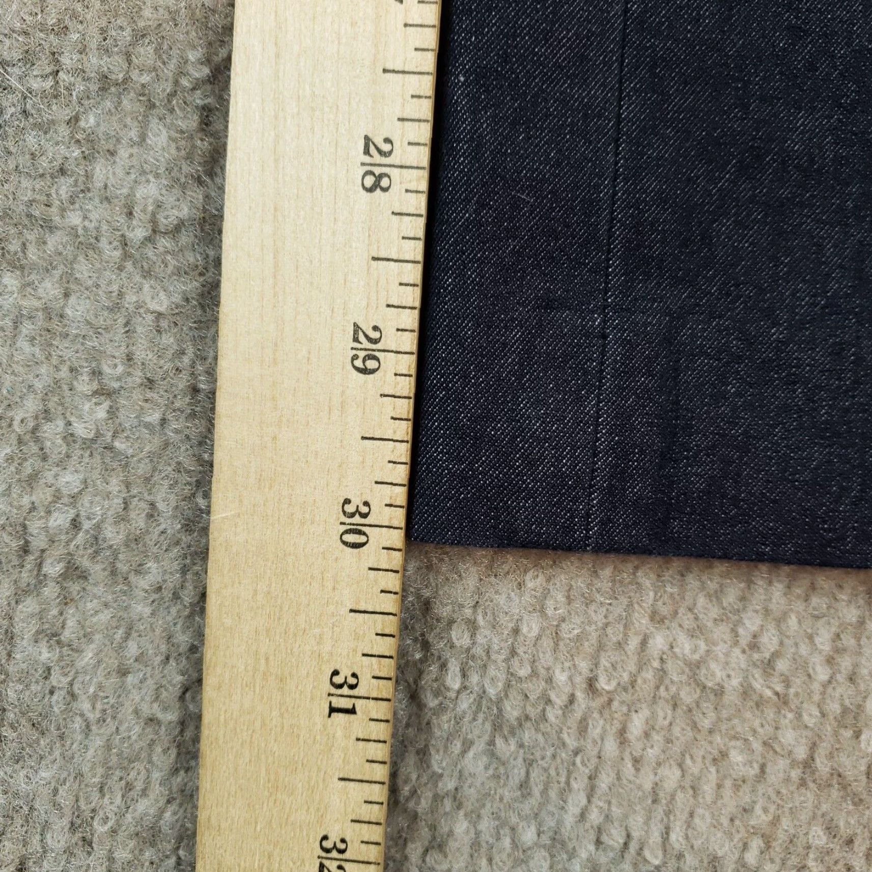 Talbots Womens Talbots Blue Newport Bootcut Stretch Pants 10 Extra Large Size 33" - 3 Thumbnail