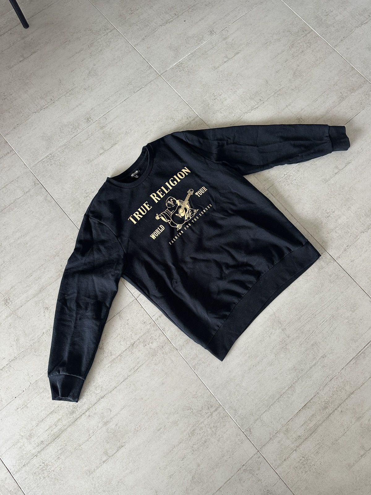 True Religion True Religion Buddha Crewneck Size US L / EU 52-54 / 3 - 2 Thumbnail