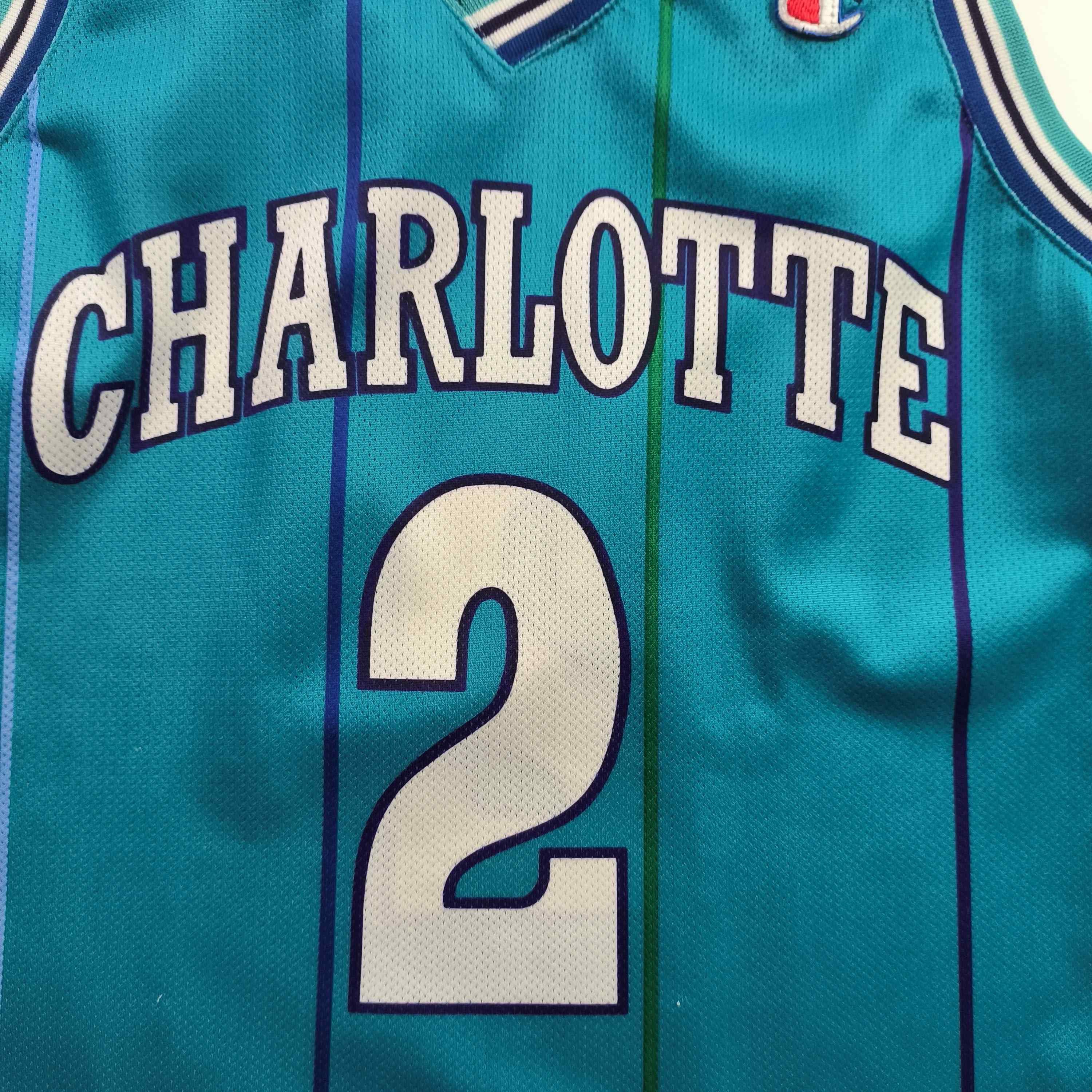Champion Charlotte Hornets Larry Johnson Champion EU NBA jersey S Size US S / EU 44-46 / 1 - 4 Thumbnail