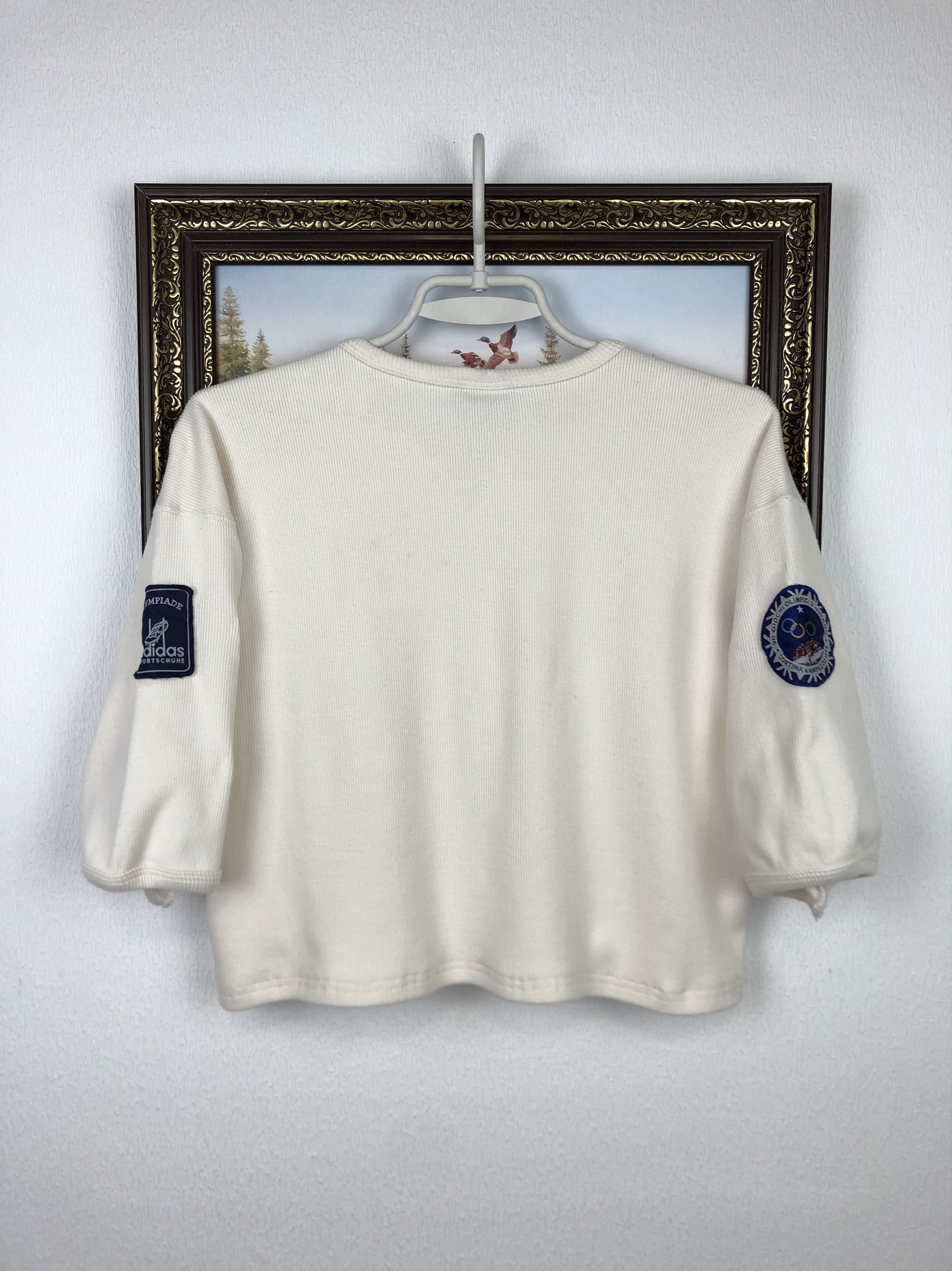 Adidas Vintage Adidas Italy Winter Olympic Games Women Top Vest Size L / US 10 / IT 46 - 8 Thumbnail