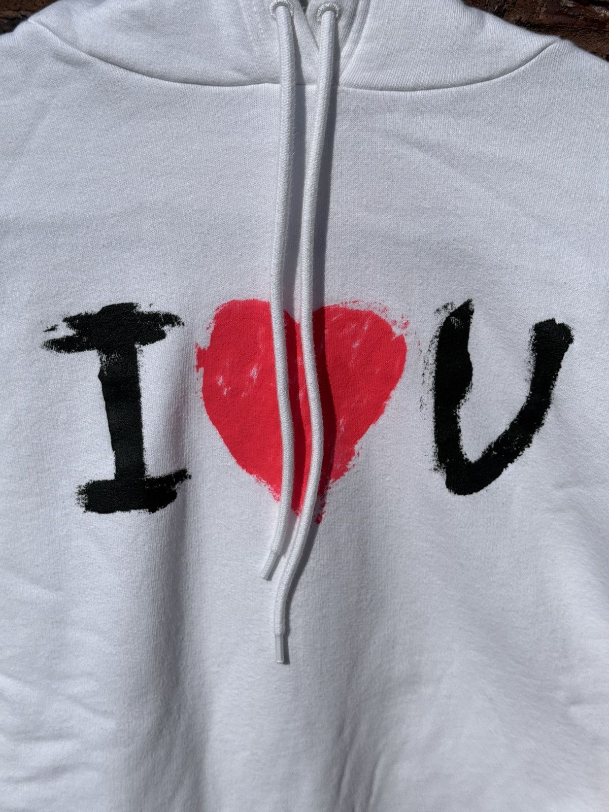 Balenciaga Balenciaga Distressed Valentine’s Day I Heart You Hoodie Size US XL / EU 56 / 4 - 2 Thumbnail