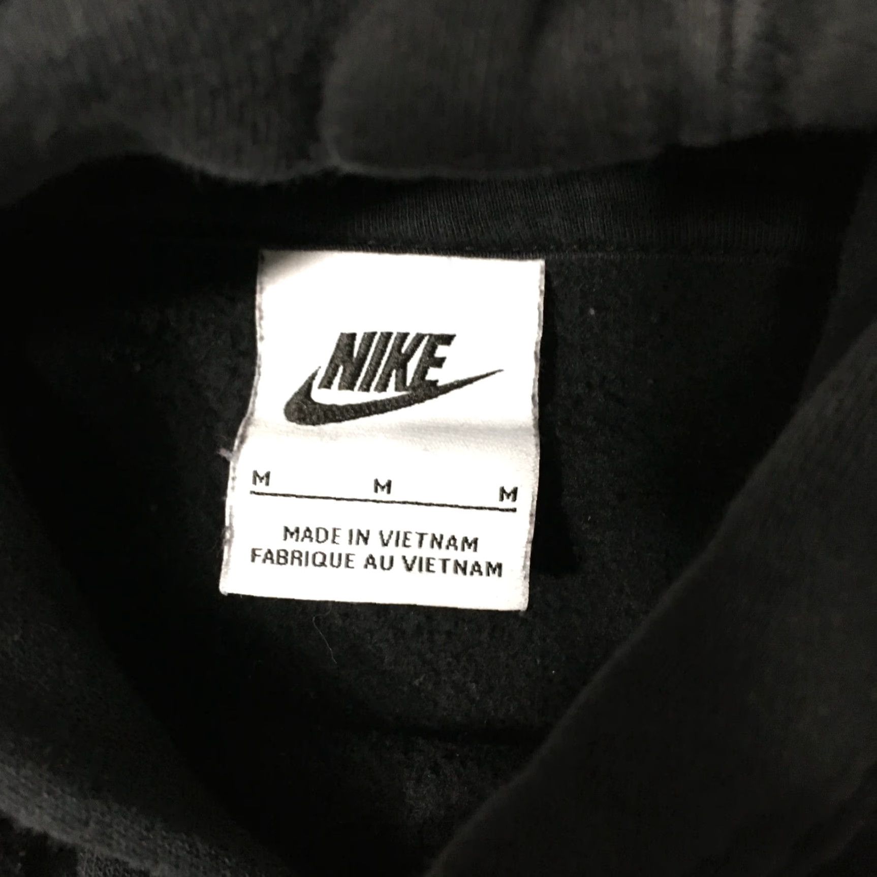Nike Nike Men's Pullover Hoodie Shirt Hoodie Adult M Black Swept Wing Logo Athleisure 90s (if applicable) Mens Size US M / EU 48-50 / 2 - 4 Thumbnail