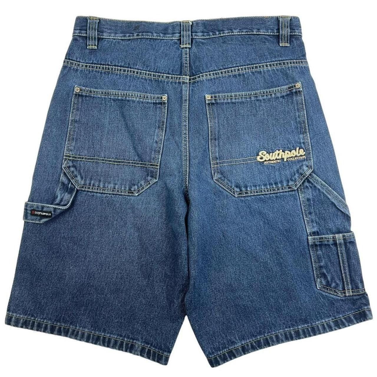 Southpole Vintage Baggy Southpole Denim Shorts / Jorts - Waist: 36” Size US 36 / EU 52 - 1 Thumbnail