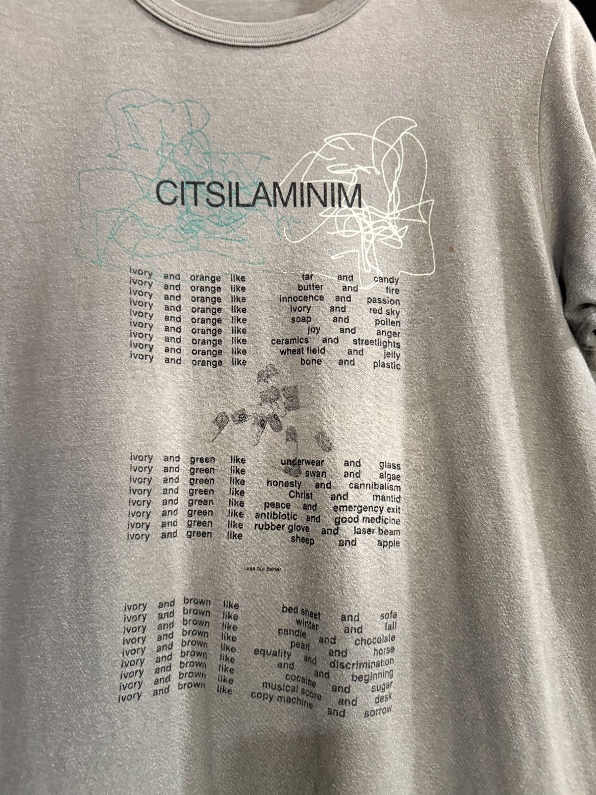 Undercover Undercover Citsilaminim Faded Japan Tee Size US M / EU 48-50 / 2 - 2 Thumbnail