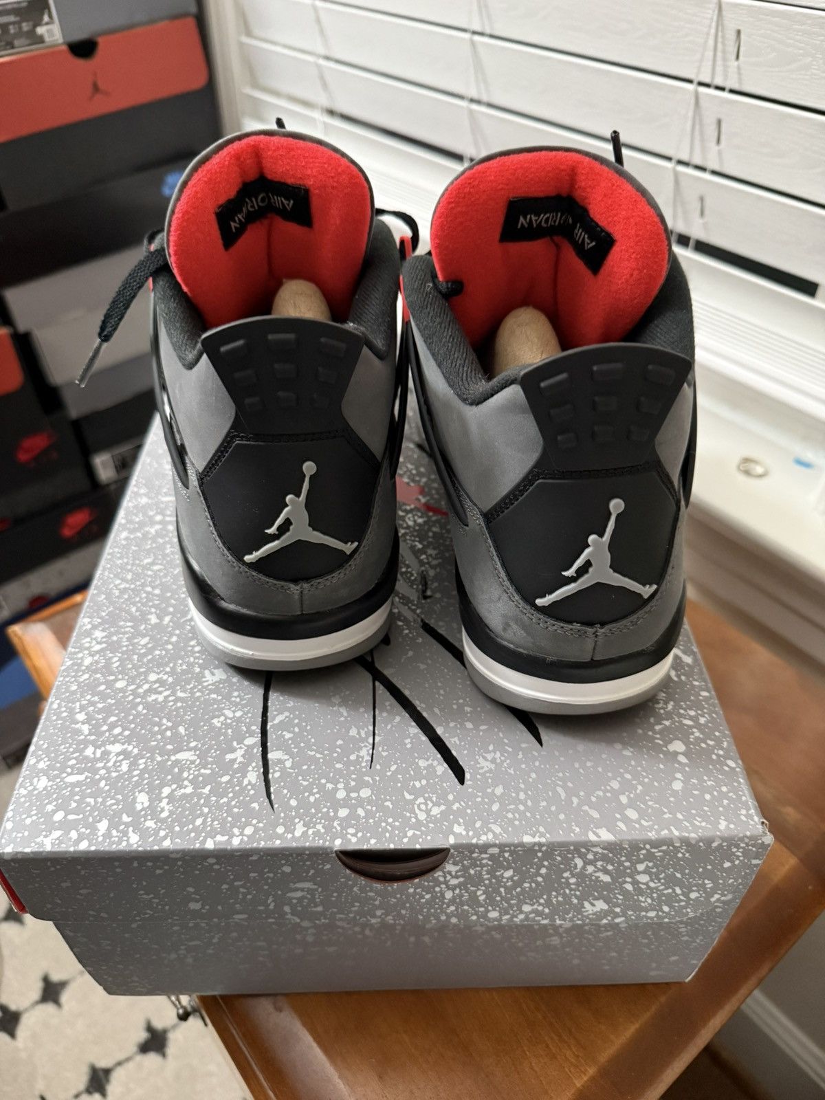 Jordan Brand Jordan Retro 4 Infrared Size US 9.5 / EU 42-43 - 3 Thumbnail