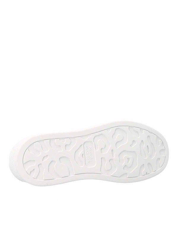 Alexander McQueen o1w1db10725 Deck Lace Up Plimsoll in Black/White Size US 7 / EU 40 - 4 Thumbnail
