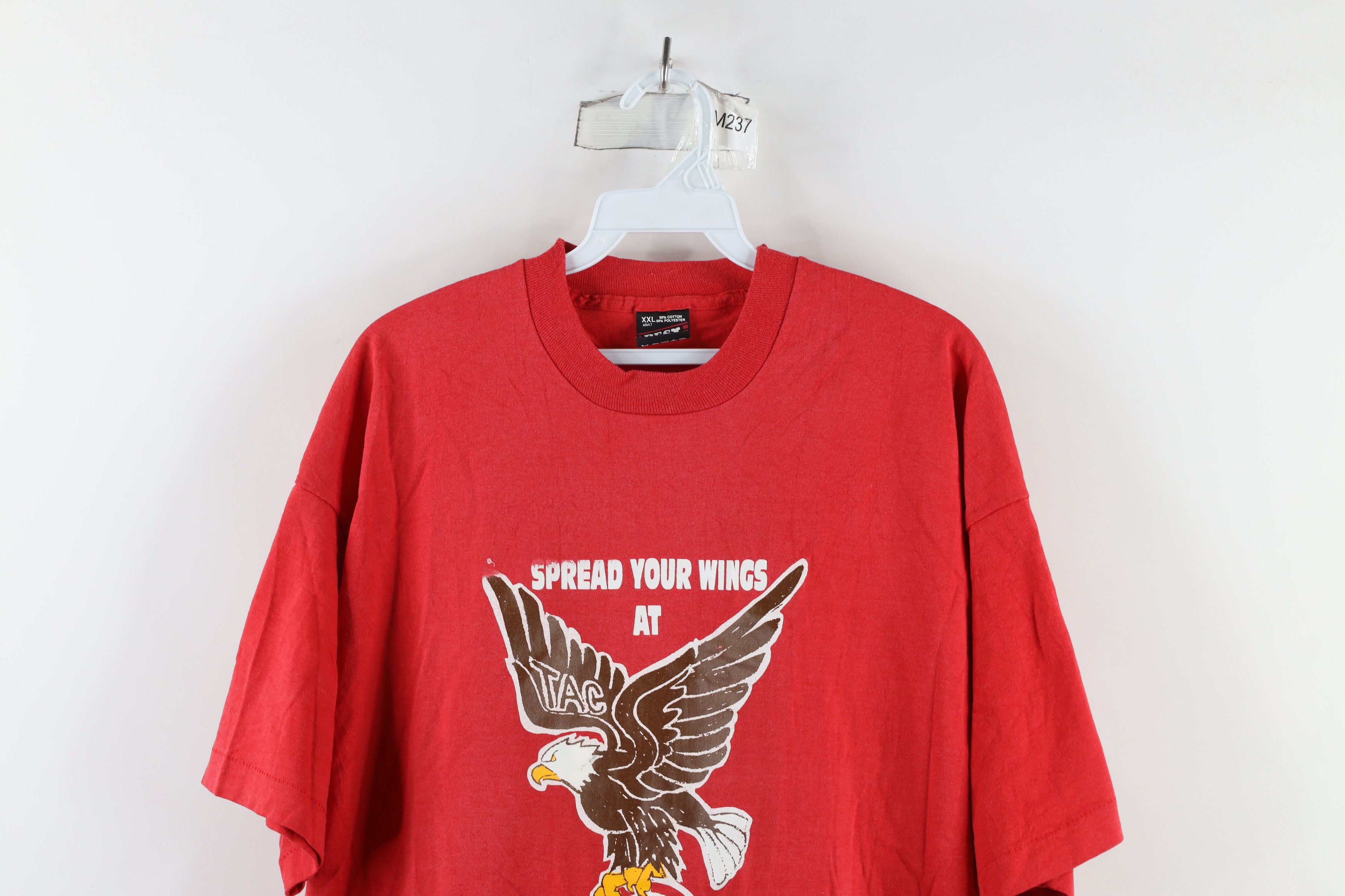 Vintage Vintage 90s Boy Scouts of America Camp Frontier T-Shirt Size US XXL / EU 58 / 5 - 2 Thumbnail