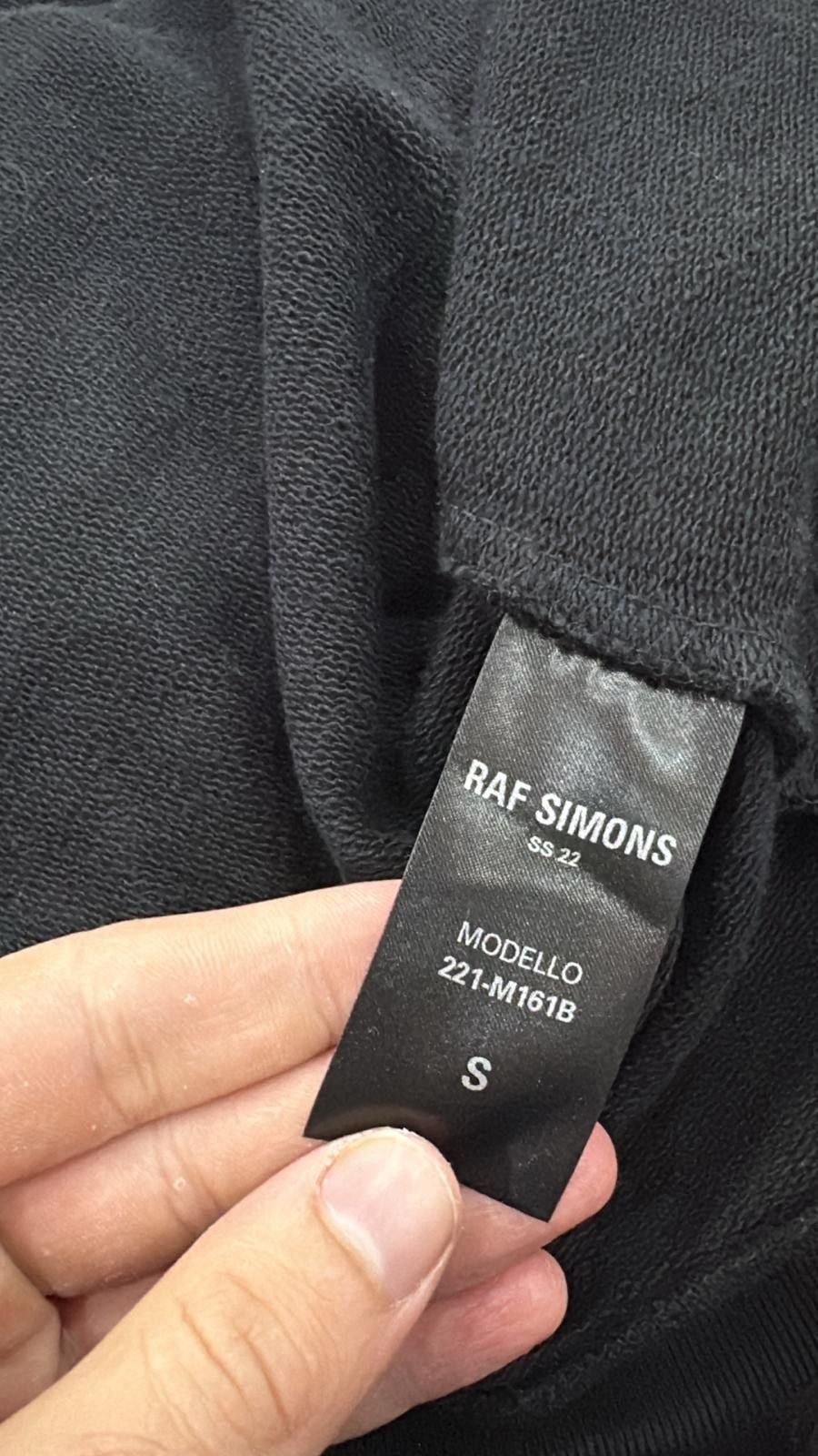 Raf Simons CC000021 Sample Resilancer Hoodie in Black Size US S / EU 44-46 / 1 - 7 Thumbnail