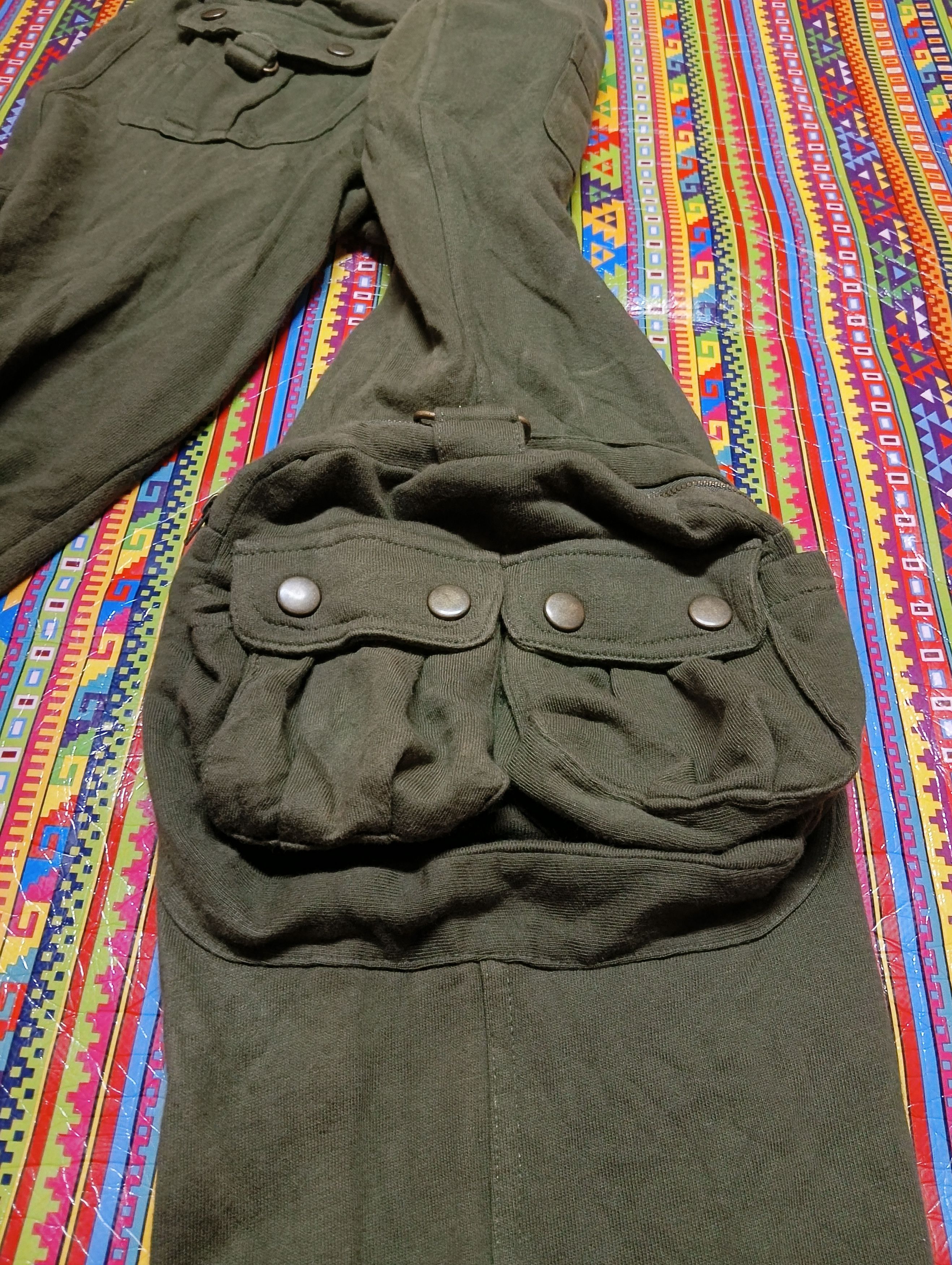 Japanese Brand japanese brands cargo sweatpants inspired by number nine Size US 32 / EU 48 - 6 Thumbnail
