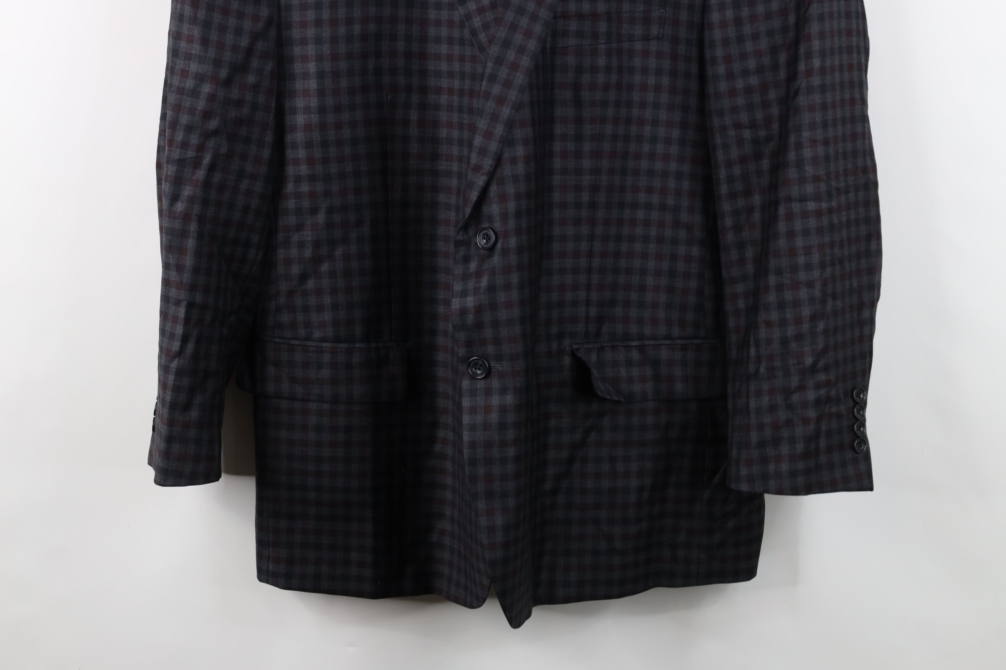 Daniel Hechter Daniel Hechter Paris Sport Coat Suit Jacket Blazer Plaid Size US XXL / EU 58 / 5 - 3 Thumbnail
