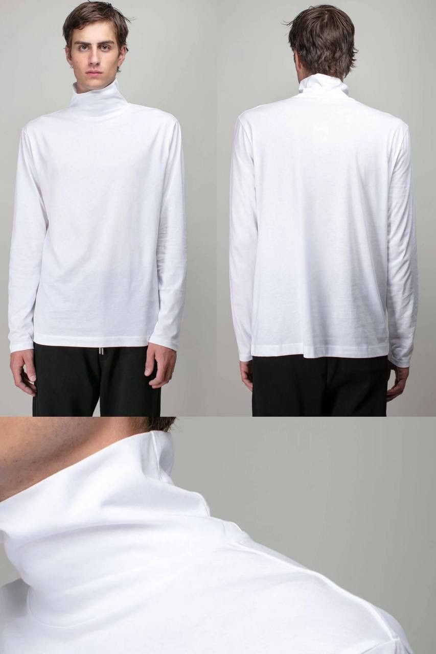 Dries Van Noten White Turtleneck Shirt