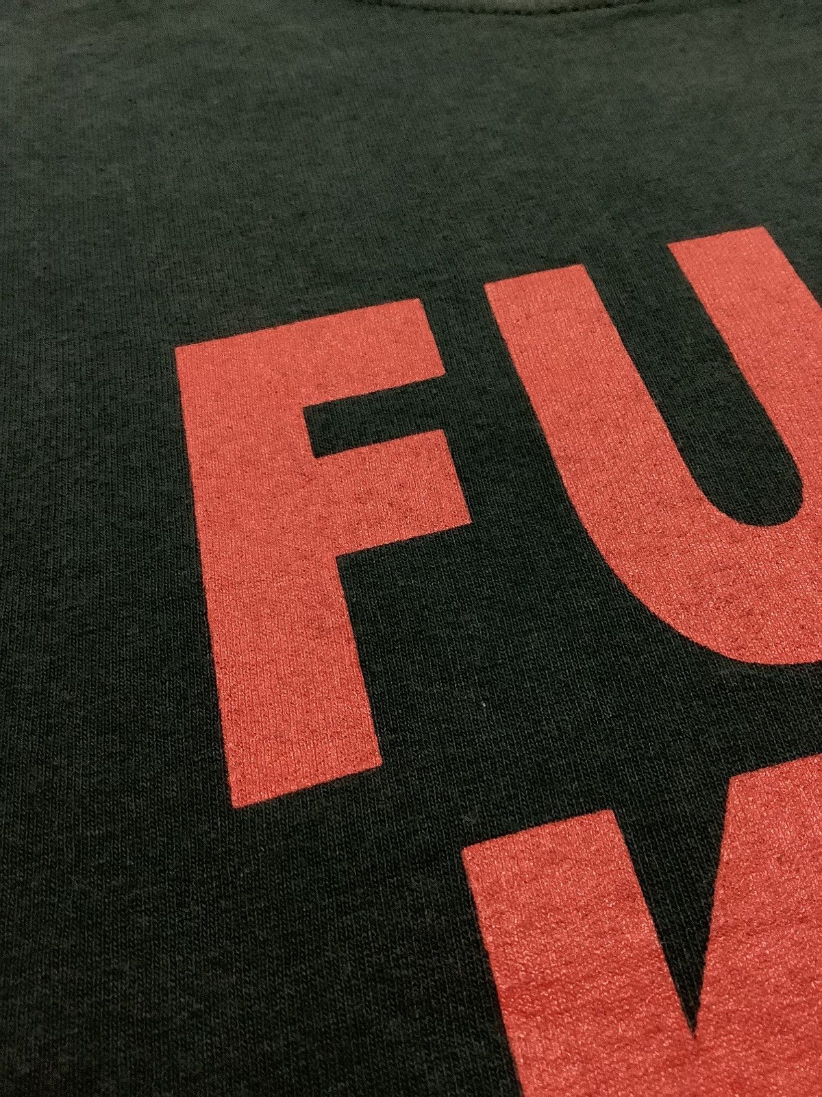 Band Tees × Vintage VINTAGE Y2K PIZZA OF DEATH RECORDS “FUCK KEN” TEE Size US M / EU 48-50 / 2 - 10 Thumbnail
