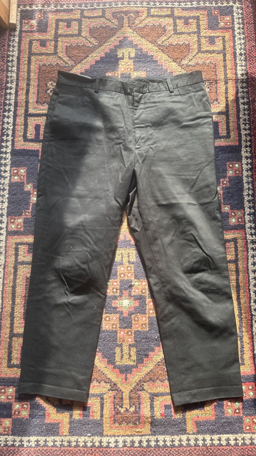 Jil Sander Jil Sander Black Trouser Size US 32 / EU 48 - 1 Thumbnail
