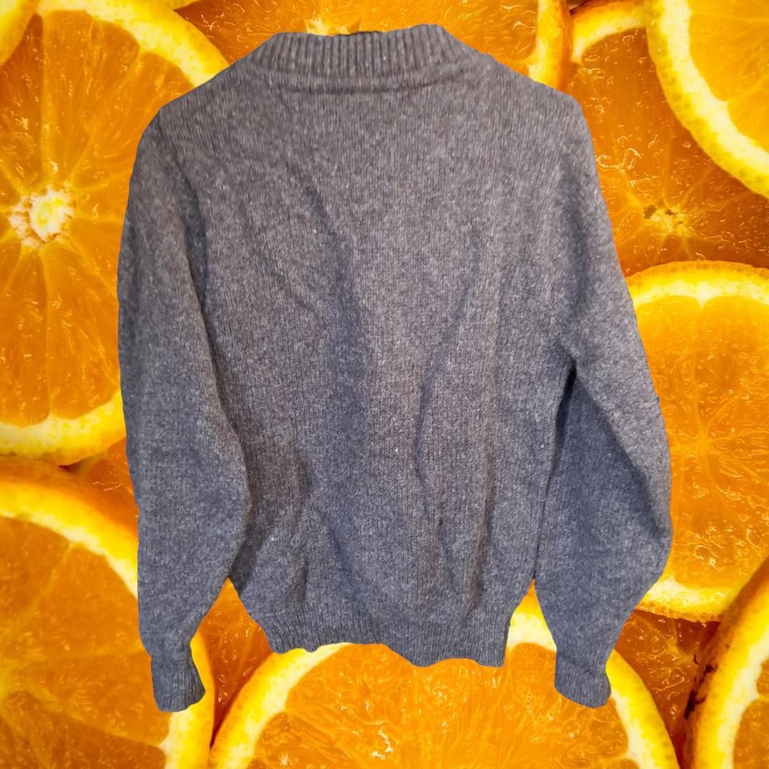 Lands' End Land's End Gray 2 Button Wool Blend Sweater Size Small Size US S / EU 44-46 / 1 - 4 Thumbnail
