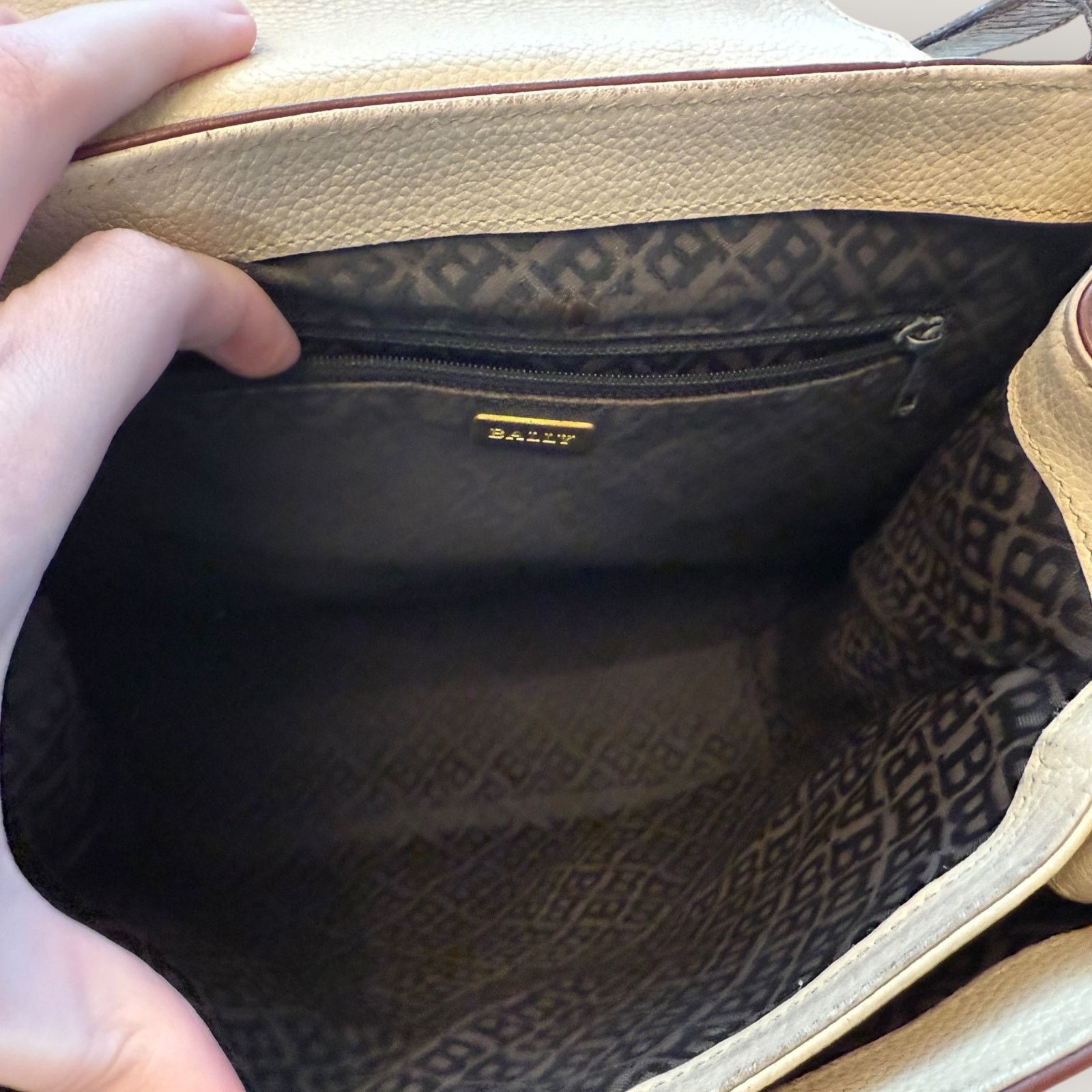 Bally Rare Vintage Bally Pavone Flap Leather Satchel Size ONE SIZE - 7 Thumbnail