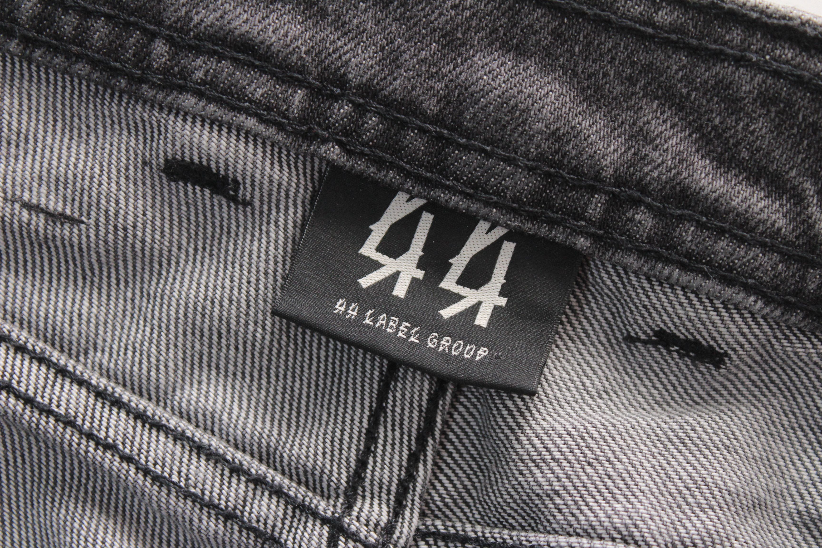 44 LABEL GROUP 44 Label Group Skyscraper Straight Leg Grey Jeans 44 Kobosil Size US 28 / EU 44 - 10 Thumbnail