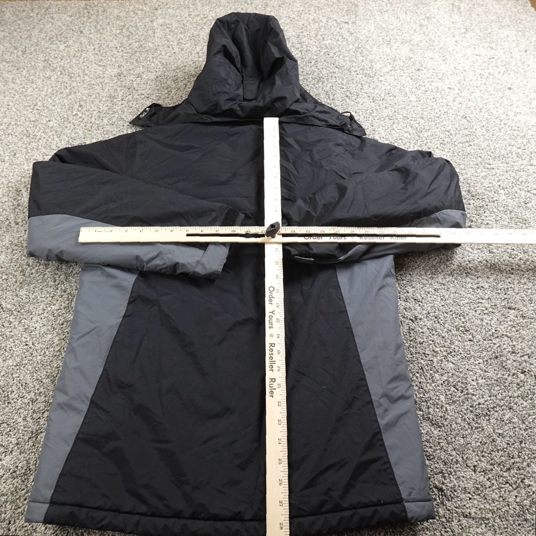 Vintage Columbia Jacket Mens S Black Gray Hooded Waterproof Insulated Parka Coat Outdoor Size US S / EU 44-46 / 1 - 6 Thumbnail