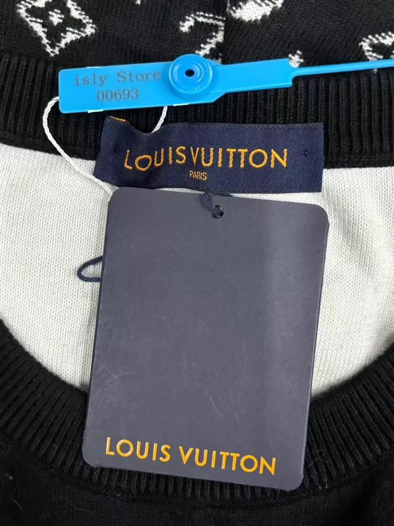 Louis Vuitton Louis Vuitton Long Sleeve Sweater with Old Flower Gradient Size US XXL / EU 58 / 5 - 4 Thumbnail