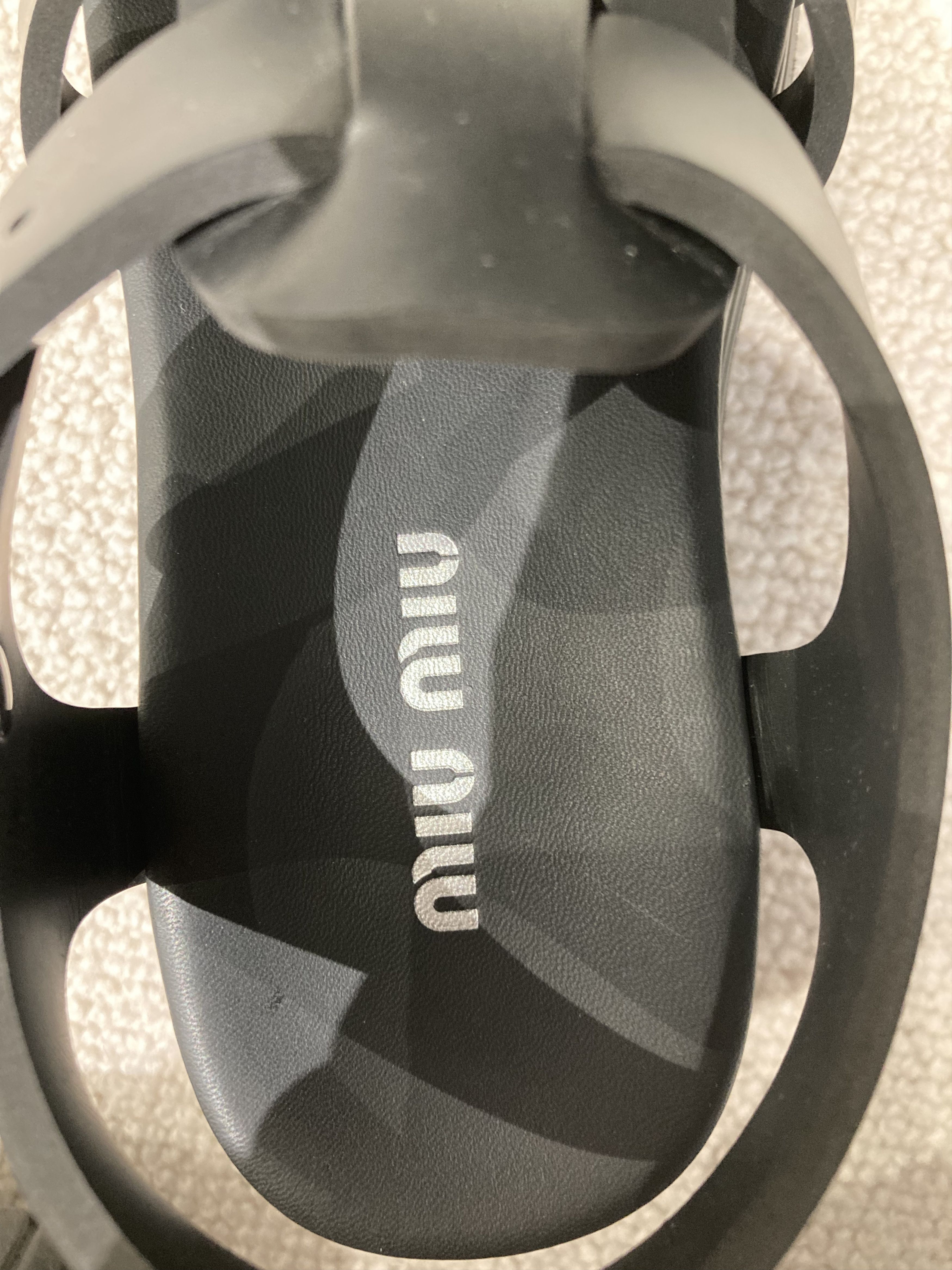 Miu Miu Miu Miu Thick Soled Sandals Size US 8 / IT 38 - 8 Thumbnail