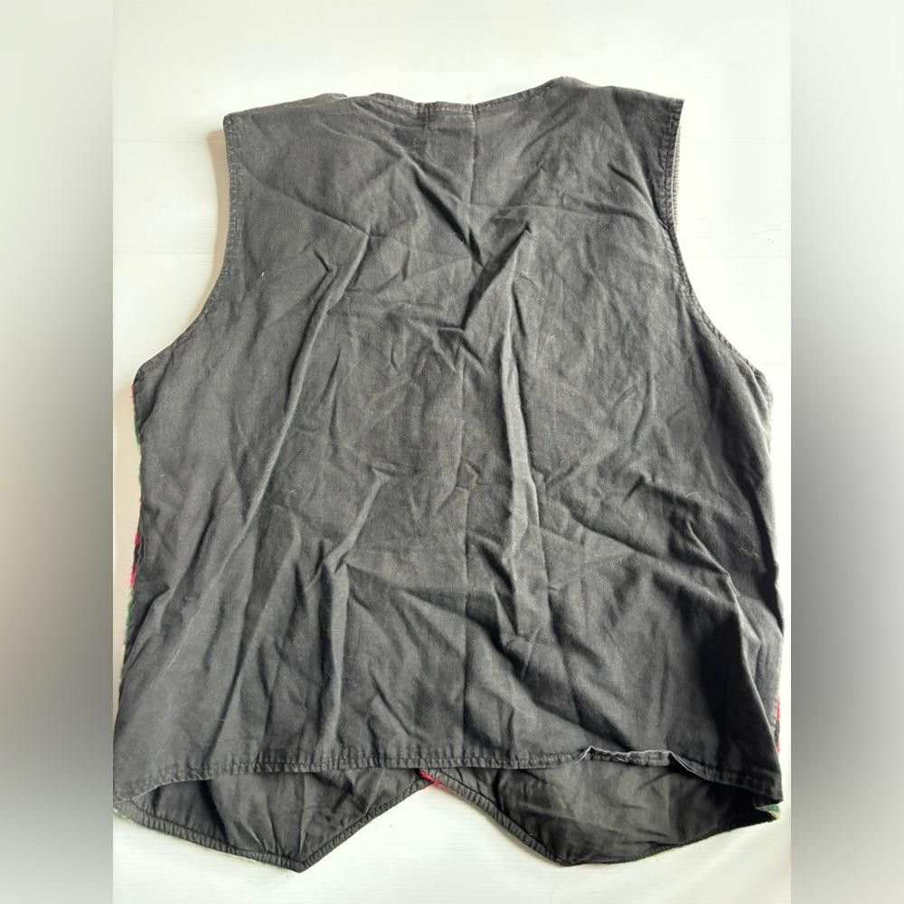 Designer Vintage wool vest Size US L / EU 52-54 / 3 - 2 Thumbnail