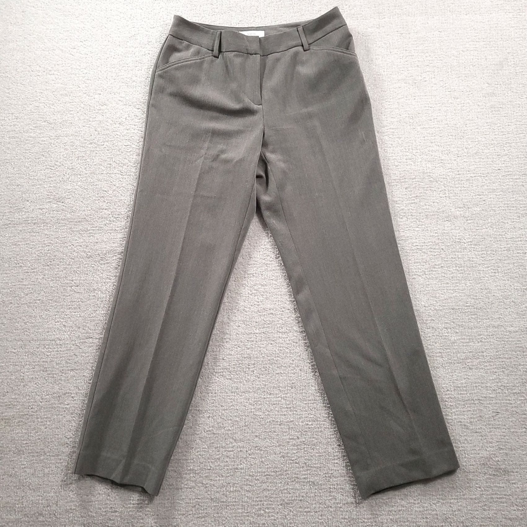 Vintage JH Collectibles Pants Gray Dress Size 6P Tapered Leg Size 28" / US 6 / IT 42 - 2 Thumbnail