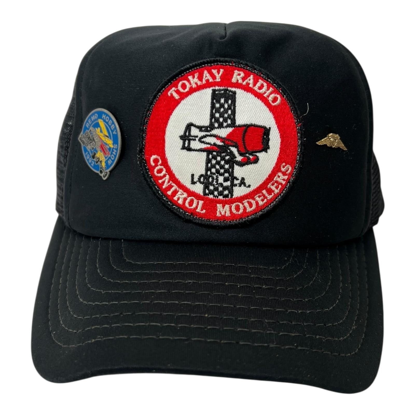 Universal Studios Vintage Tokay RC Modelers Hat Cap Snap Back Black Trucker On Size ONE SIZE - 1 Thumbnail