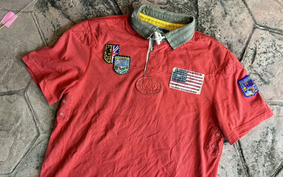 Vintage Vintage Polo Ralph Lauren Polo Tshirt Size US L / EU 52-54 / 3 - 2 Thumbnail