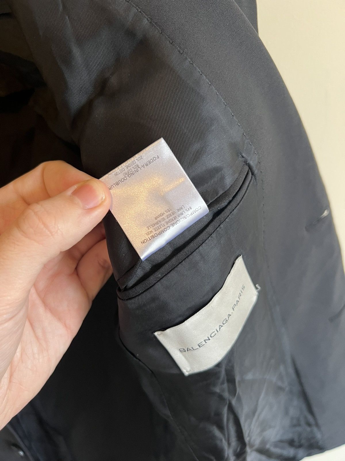 Balenciaga Balenciaga Paris Blazer Size 44R - 6 Thumbnail