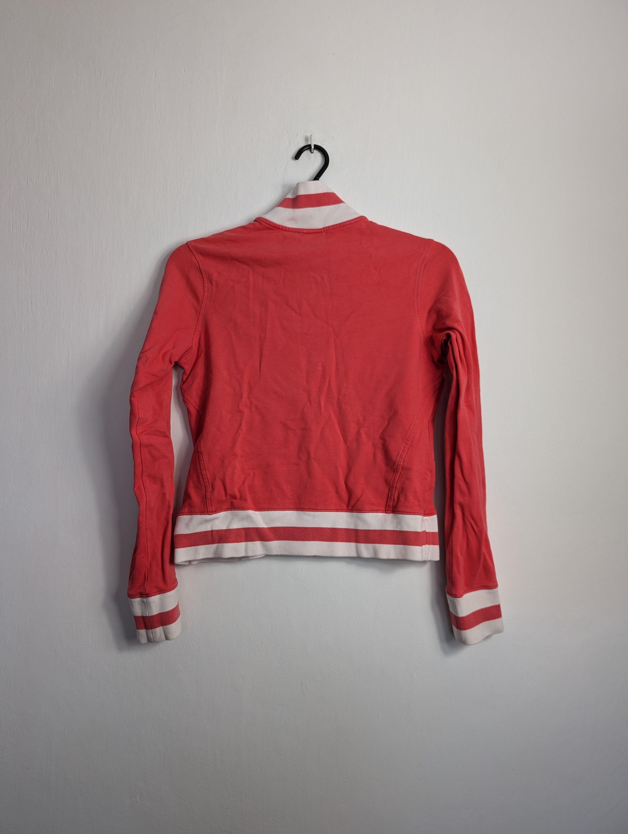 Nike × Vintage Y2K Nike Athletics Pink Coral Track Jacket - Women's Size XS / US 0-2 / IT 36-38 - 3 Thumbnail