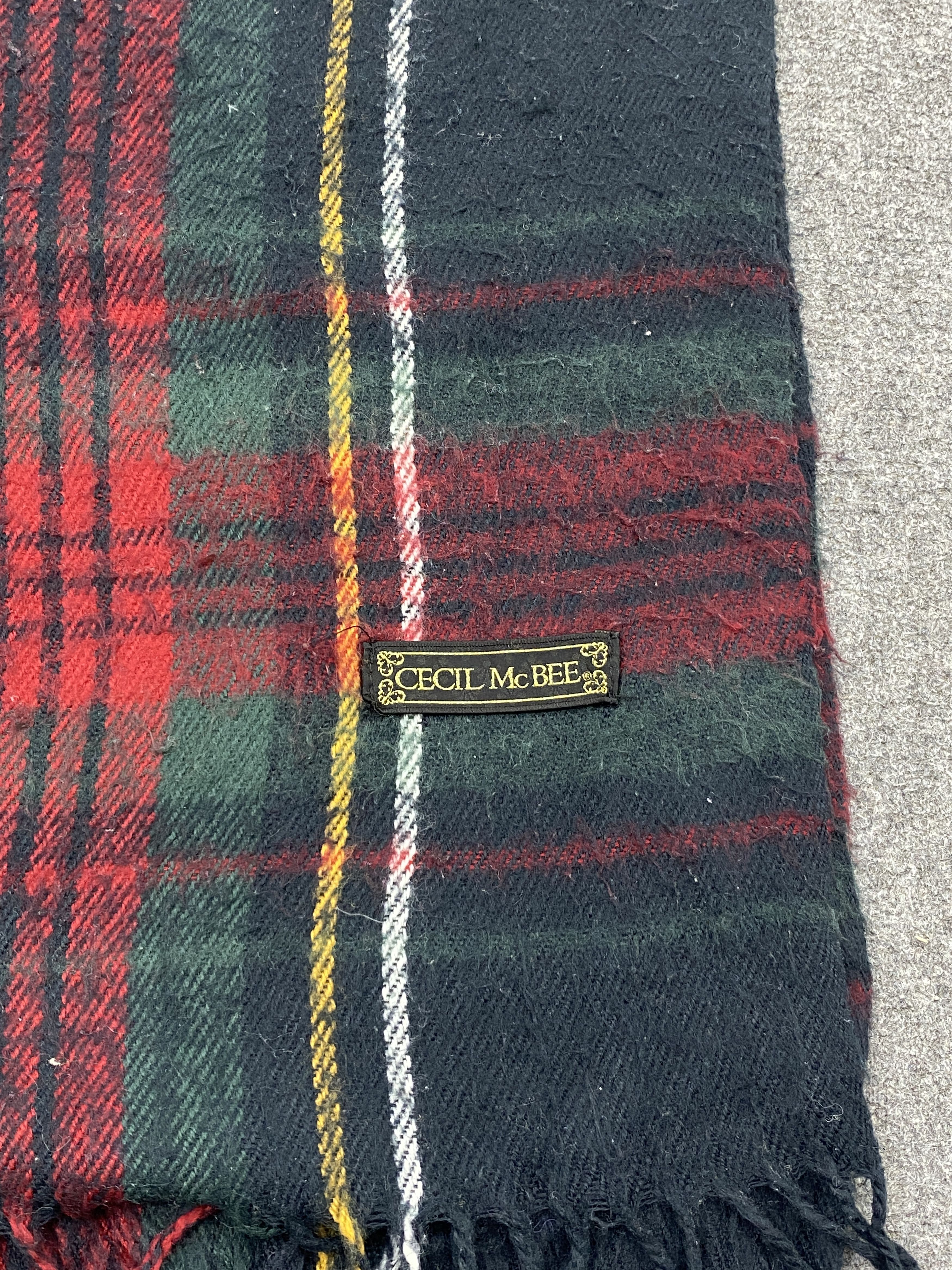 Other Vintage Cecil McBee Scarf / Muffler / Neckwear - SC0003 Size ONE SIZE - 3 Thumbnail