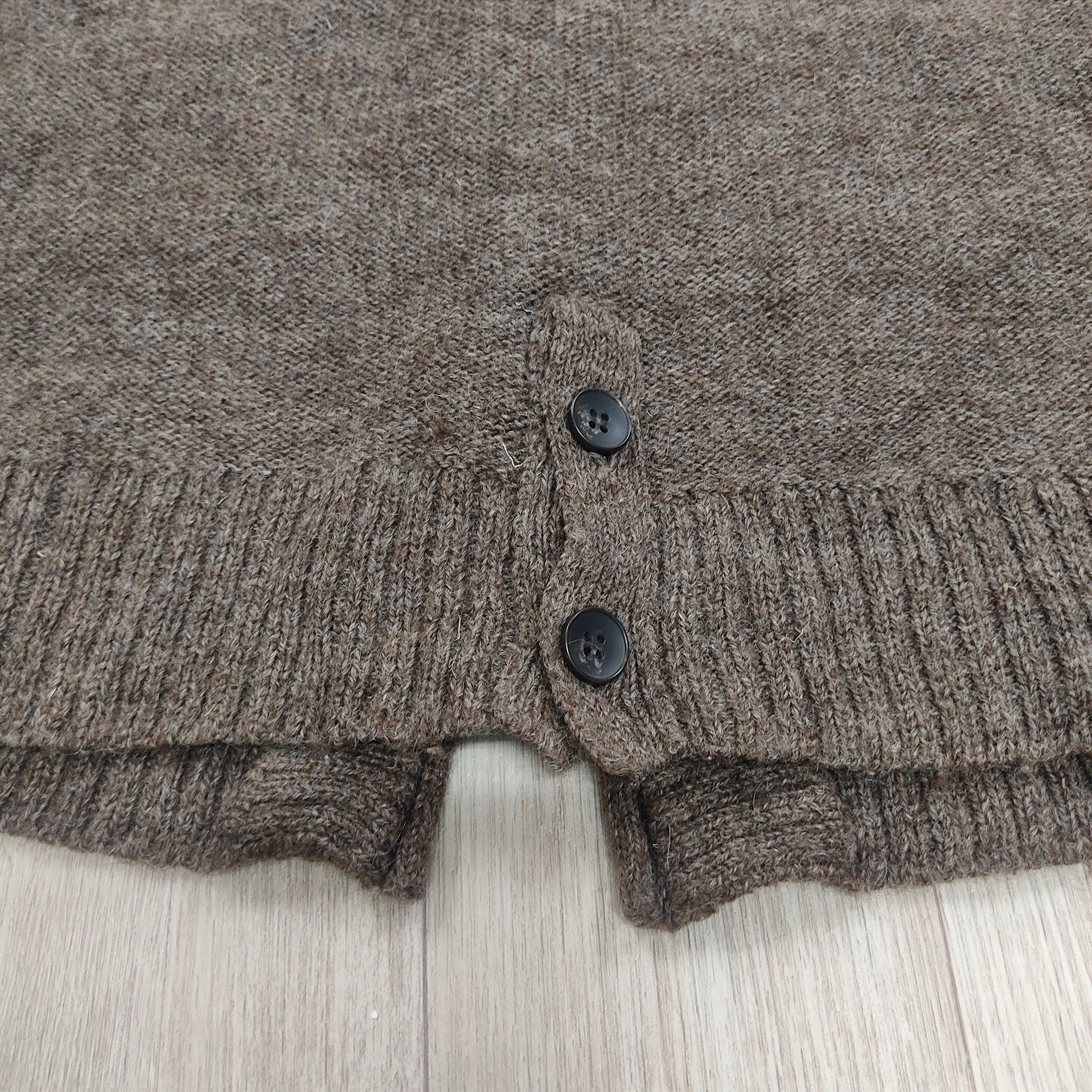 Frapbois × Issey Miyake FRAPBOIS Wool Buttons Up Cardigan Sweater Size M / US 6-8 / IT 42-44 - 16 Thumbnail